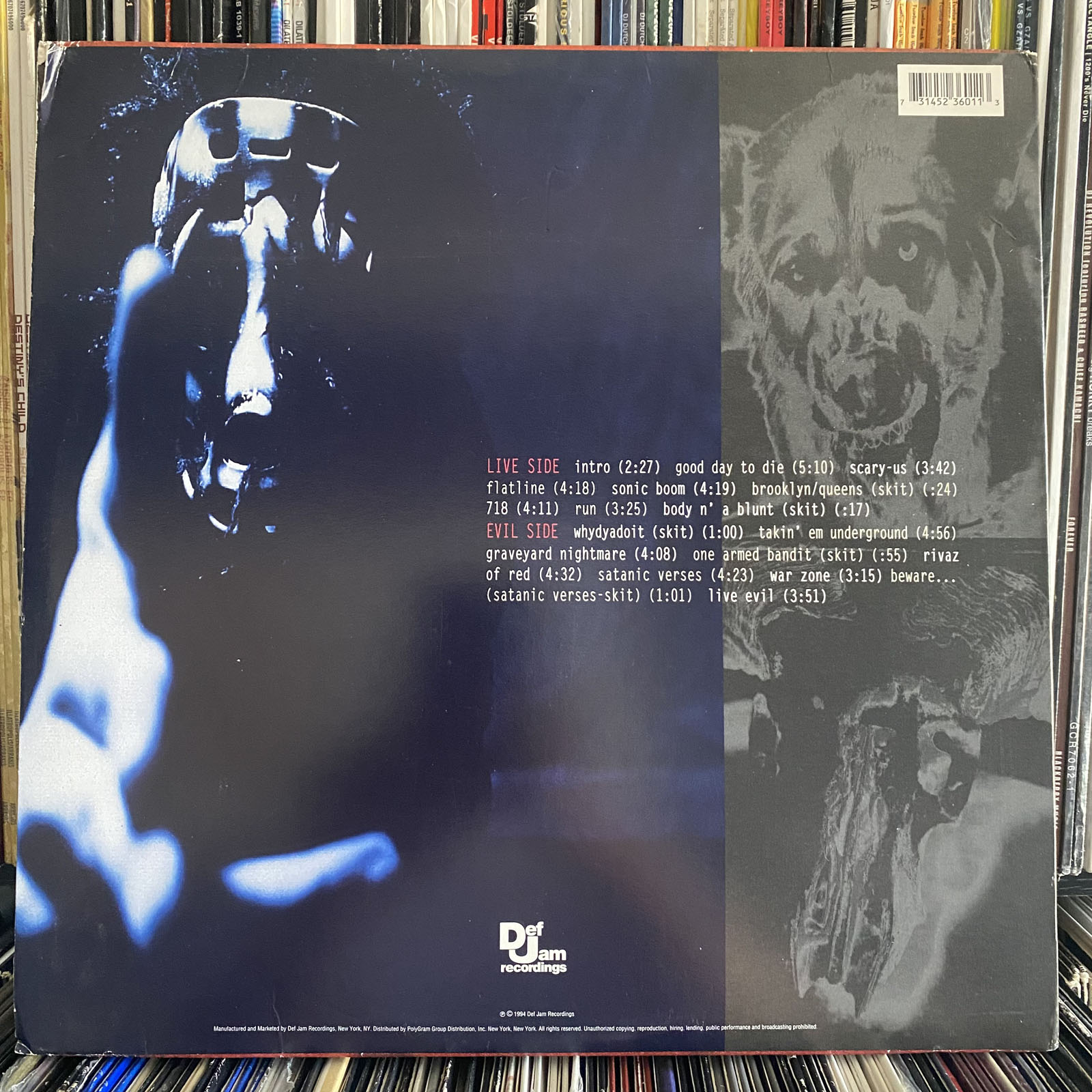 FLATLINERZ - U.S.A. (VINYL LP) 1994!!! RARE!!! HORRORCORE