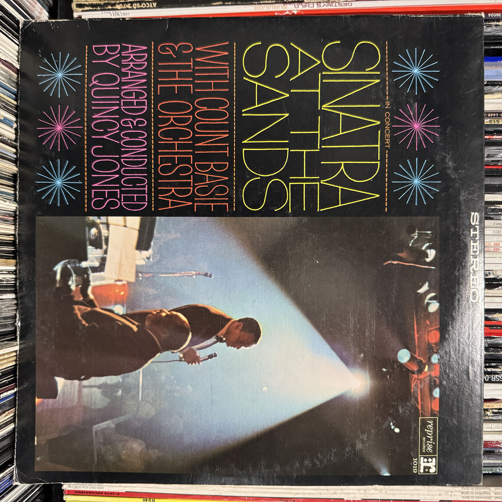 Frank Sinatra & Count Basie UK(英)盤 LP 英LP Frank Sinatra & Count Basie It Might As Well Be Swing UK盤