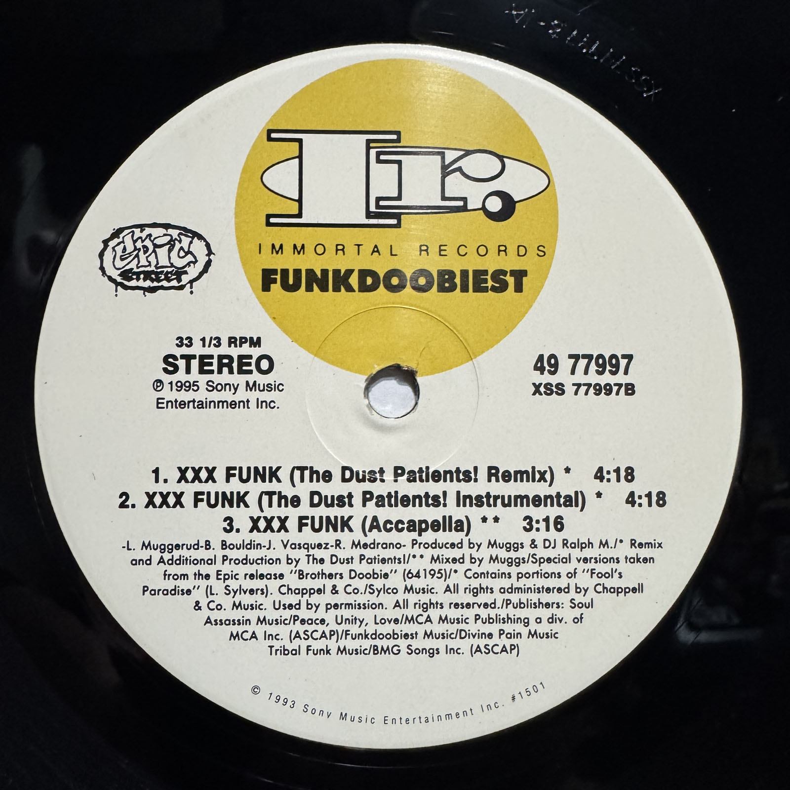 FUNKDOOBIEST - XXX FUNK (+REMIX) (12