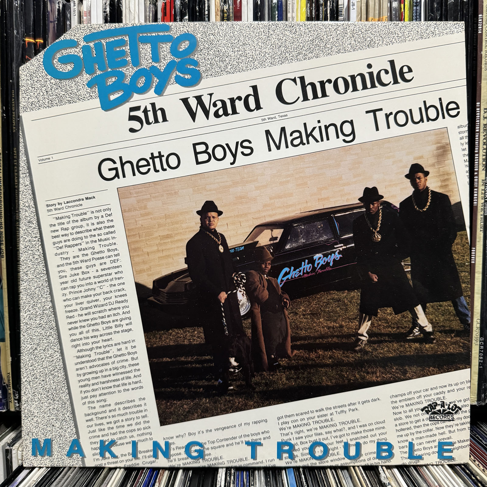 Geto Boys: The Geto Boys Vinyl LP — TurntableLab.com