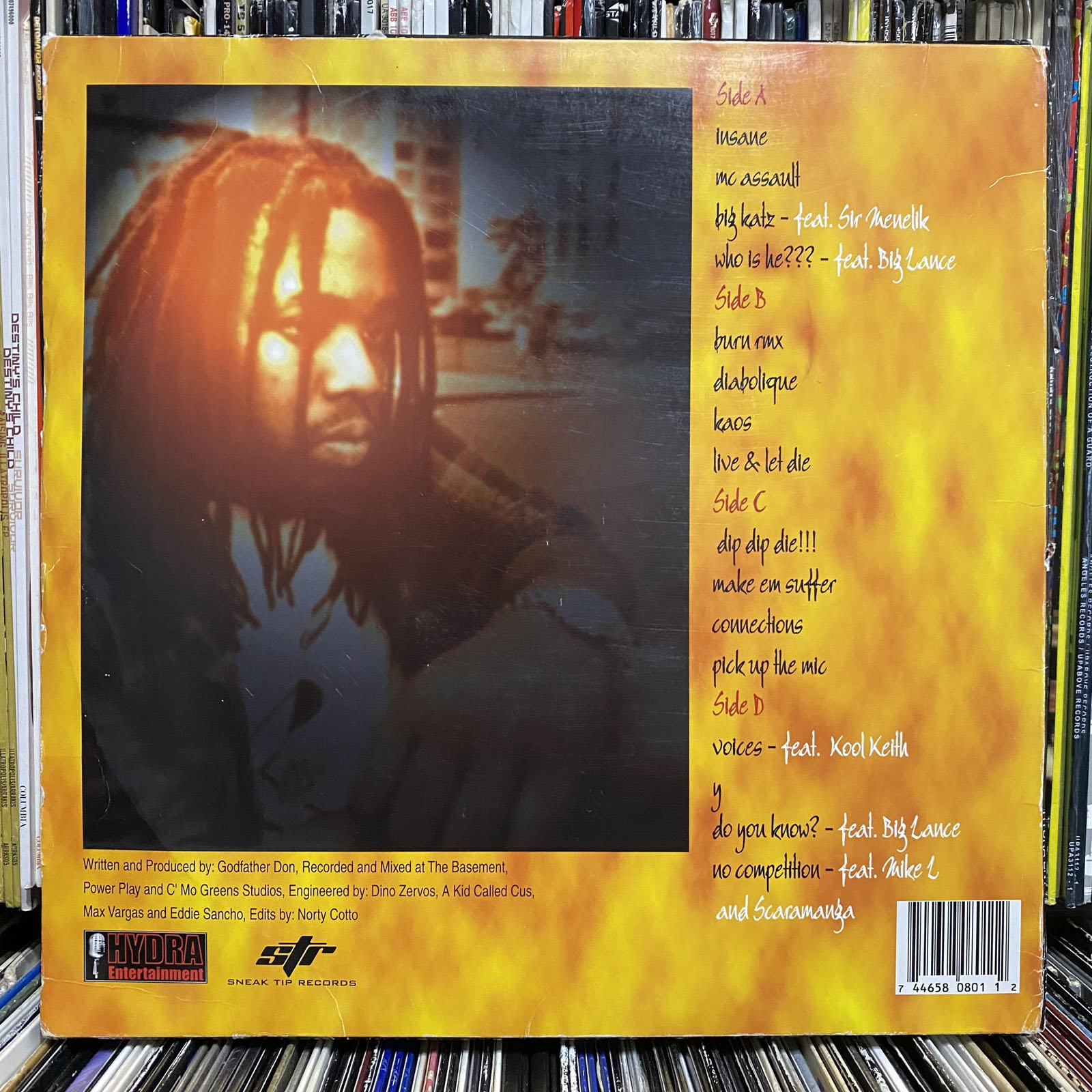 GODFATHER DON - DIABOLIQUE (INSTRUMENTALS) (2LP) 1999!! RARE