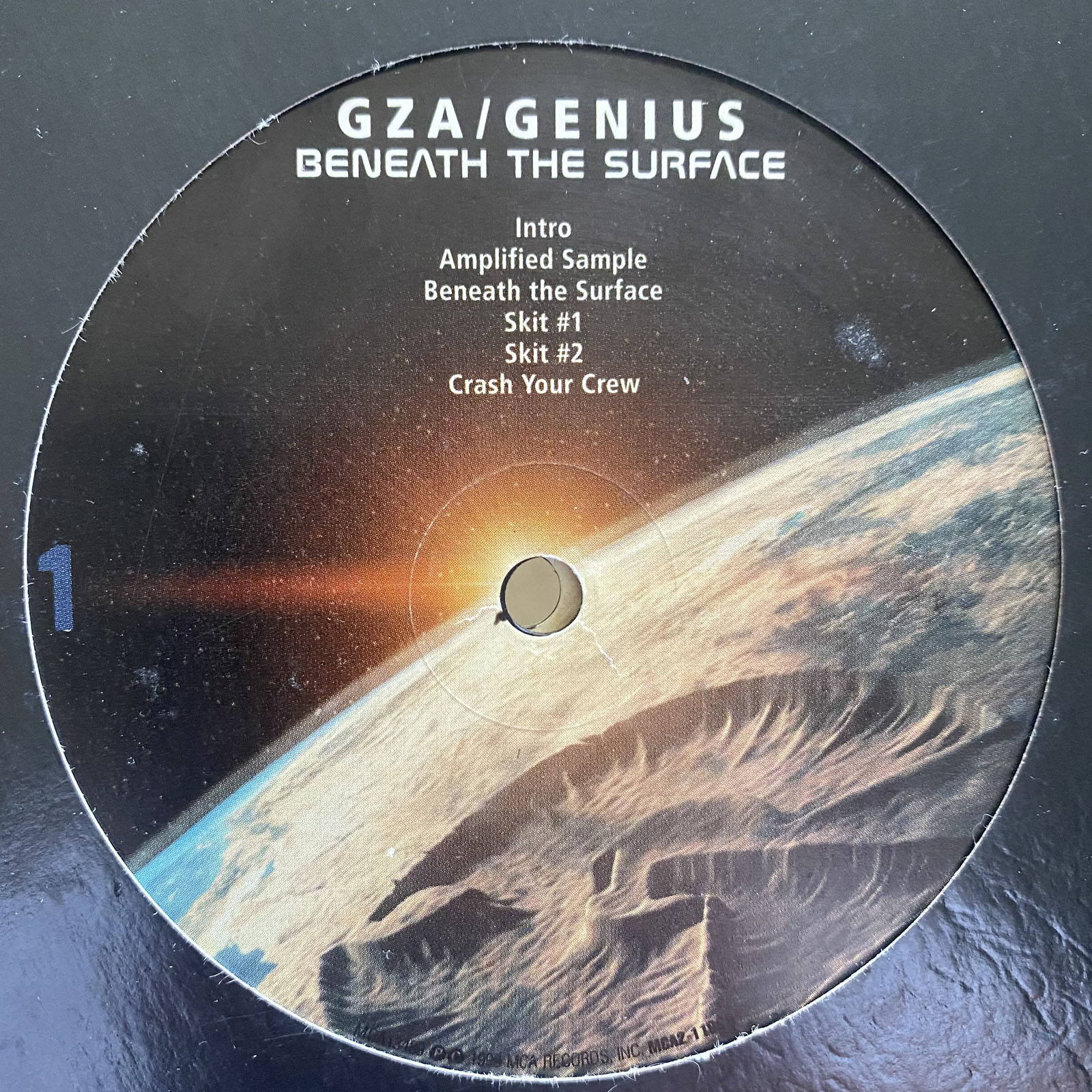 GZA / GENIUS - BENEATH THE SURFACE (VINYL 2LP) 1999 RARE!! RZA