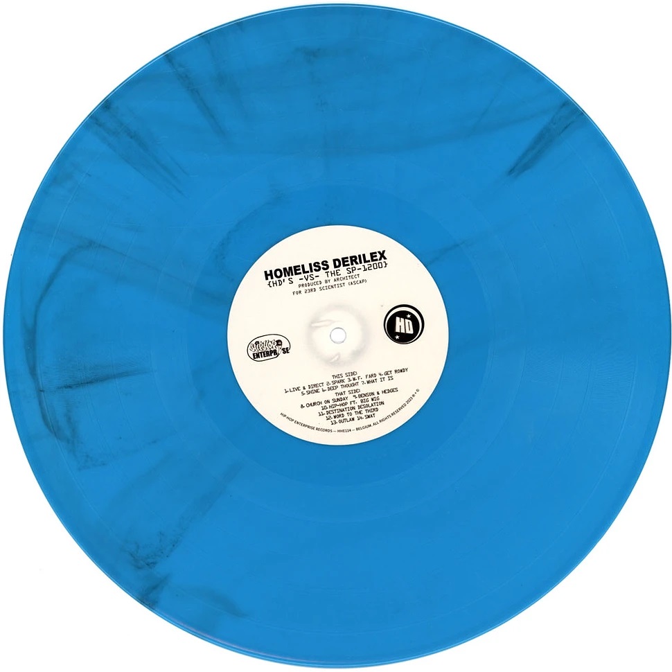 HOMELISS DERILEX - HD'S vs THE SP-1200 (VINYL LP) 2023!! RARE