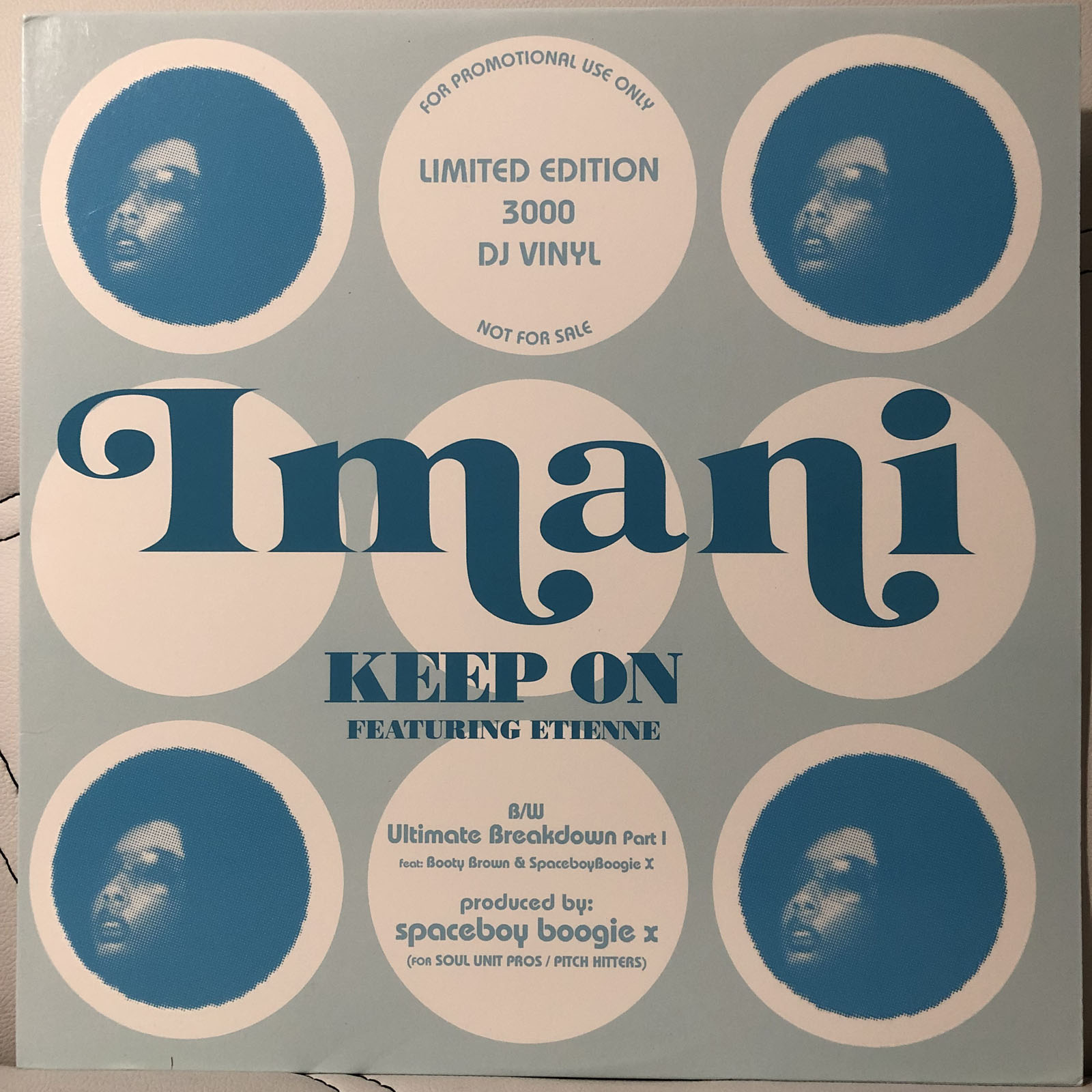 IMANI - KEEP ON / ULTIMATE BREAKDOWN (12