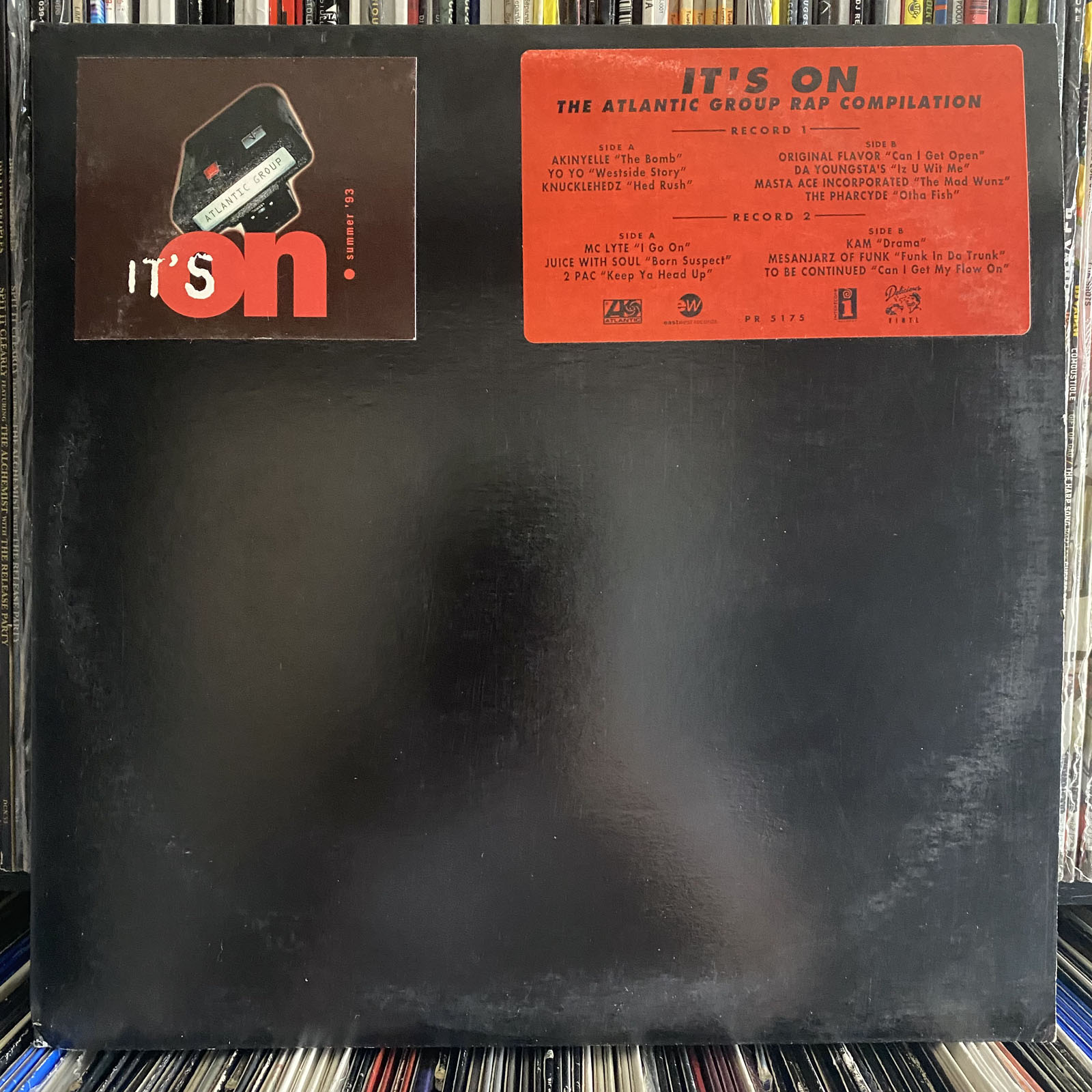IT'S ON - THE ATLANTIC GROUP RAP COMPILATION (VINYL 2LP) 1993