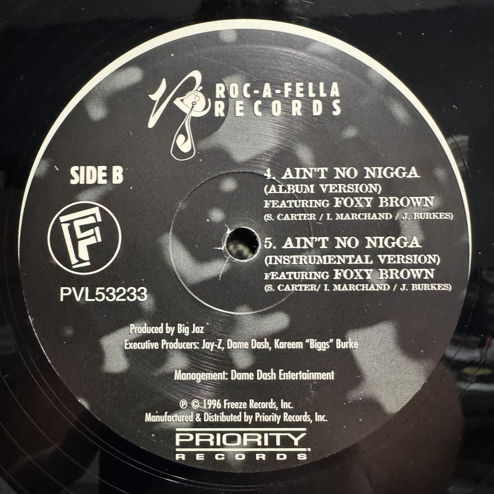 JAY-Z - DEAD PRESIDENTS / AIN'T NO N*GGA (12