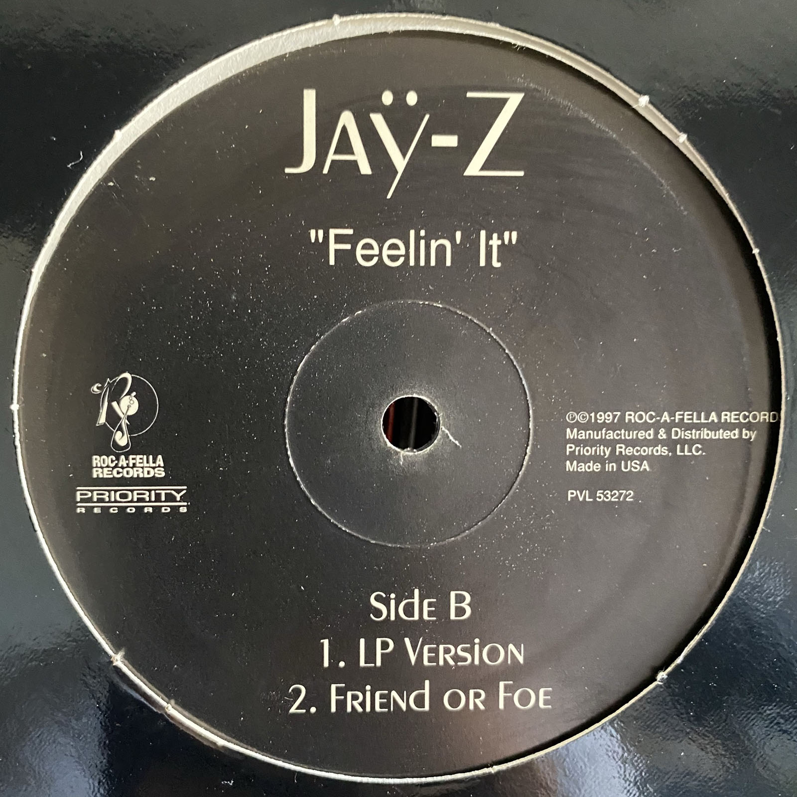 JAY-Z - FEELIN' IT / FRIEND OR FOE (12