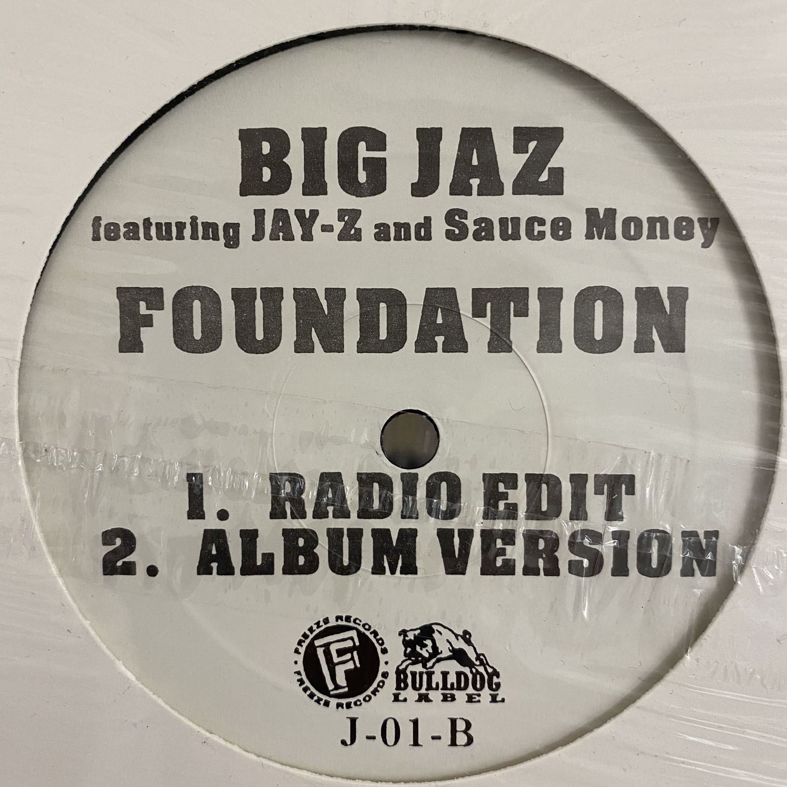 BIG JAZ - WAITIN' / FOUNDATION (12