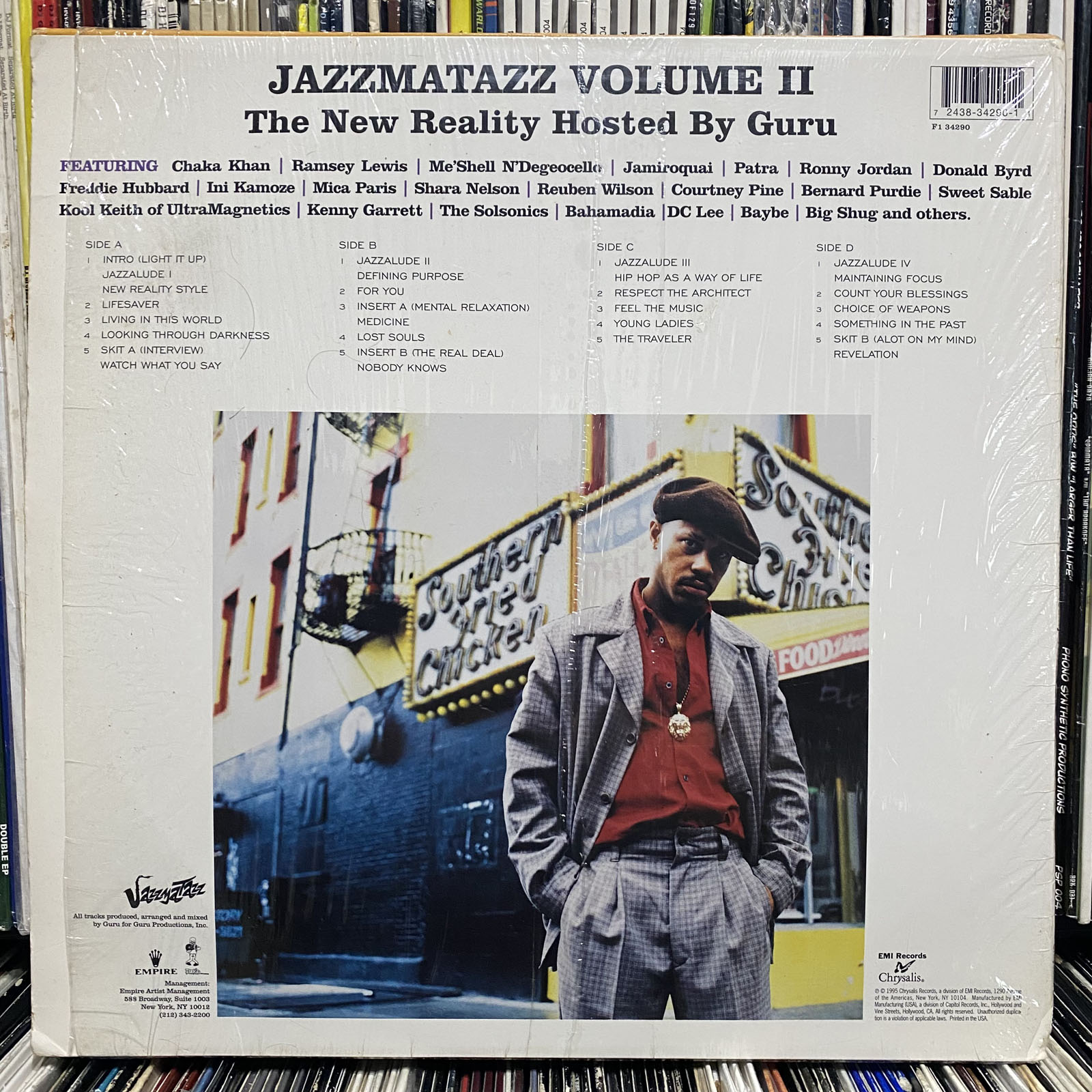GURU'S JAZZMATAZZ - VOLUME II - THE NEW REALITY (VINYL 2LP GURU'S JAZZMATAZZ - VOLUME II - THE NEW REALITY (VINYL 2LP