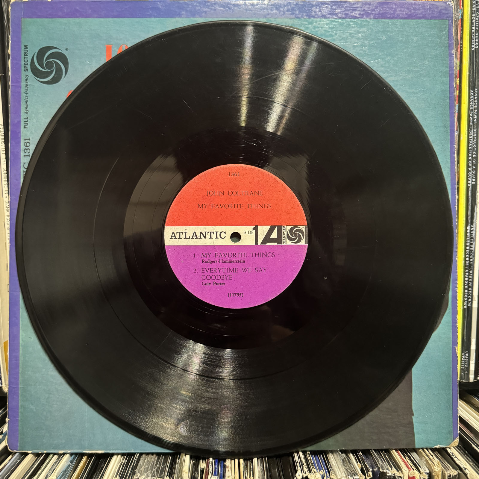 JOHN COLTRANE - MY FAVORITE THINGS (VINYL LP) 1962!!! RARE