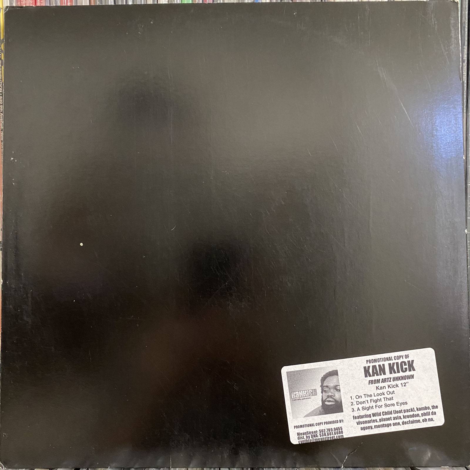 Kan Kick From Artz Unknown LP レコード | ヤマダウェブコム
