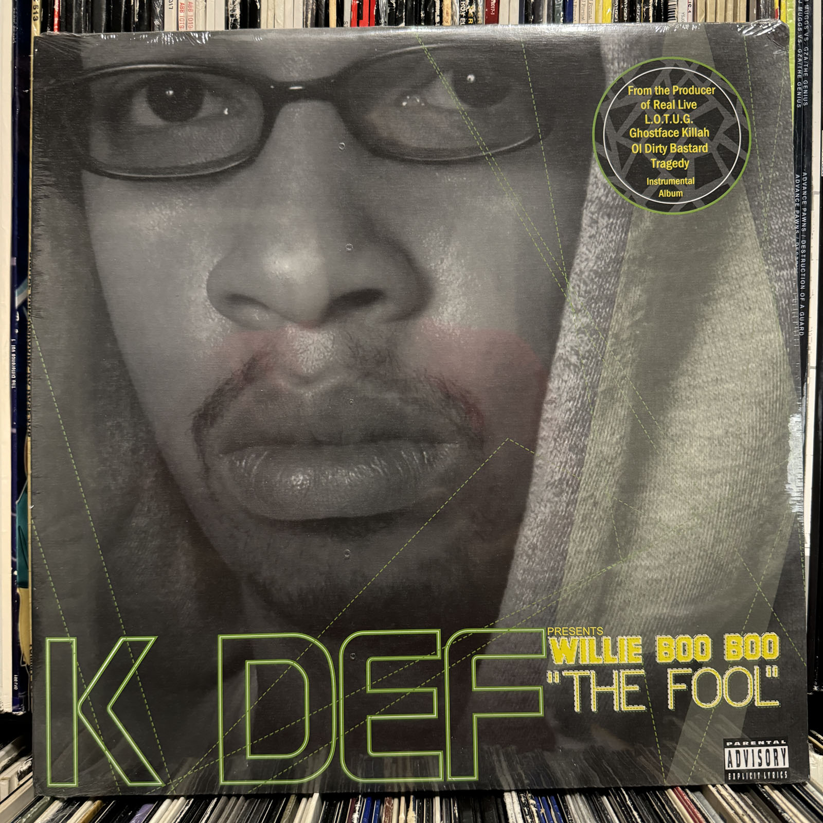 K-DEF PRESENTS - WILLIE BOO BOO THE FOOL (VINYL LP) 2006