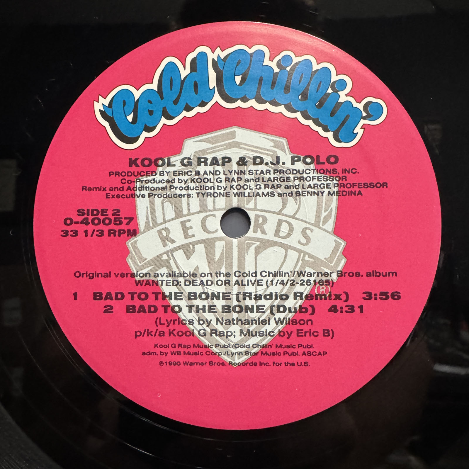 ☆CMC☆ G-rap Hiphop Kool G Rap & DJ Polo : Road To The Riches (LP, Vinyl record