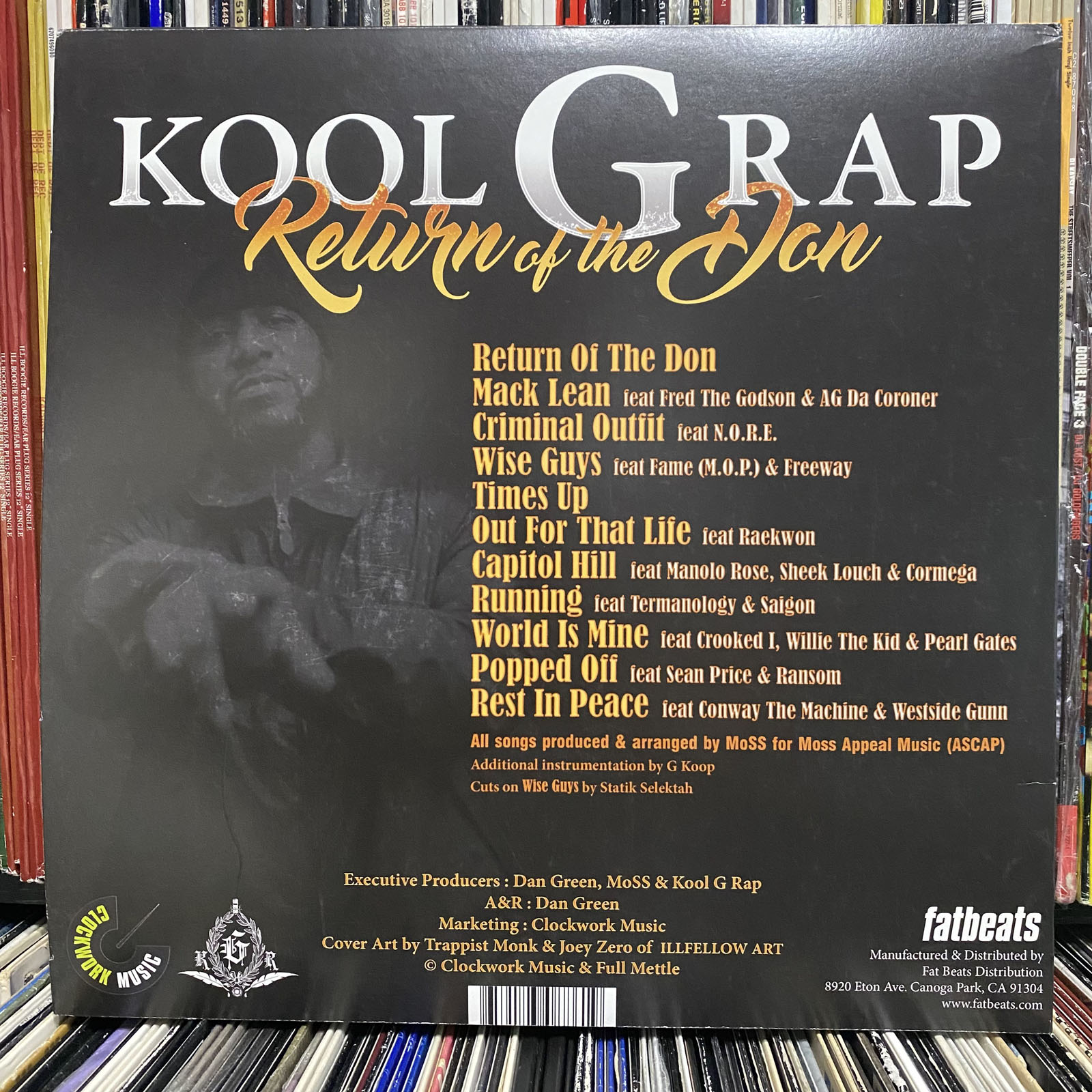 洋楽 Kool G Rap US Original 2LP Record HipHop Kool G Rap 4, 5, 6 / 12
