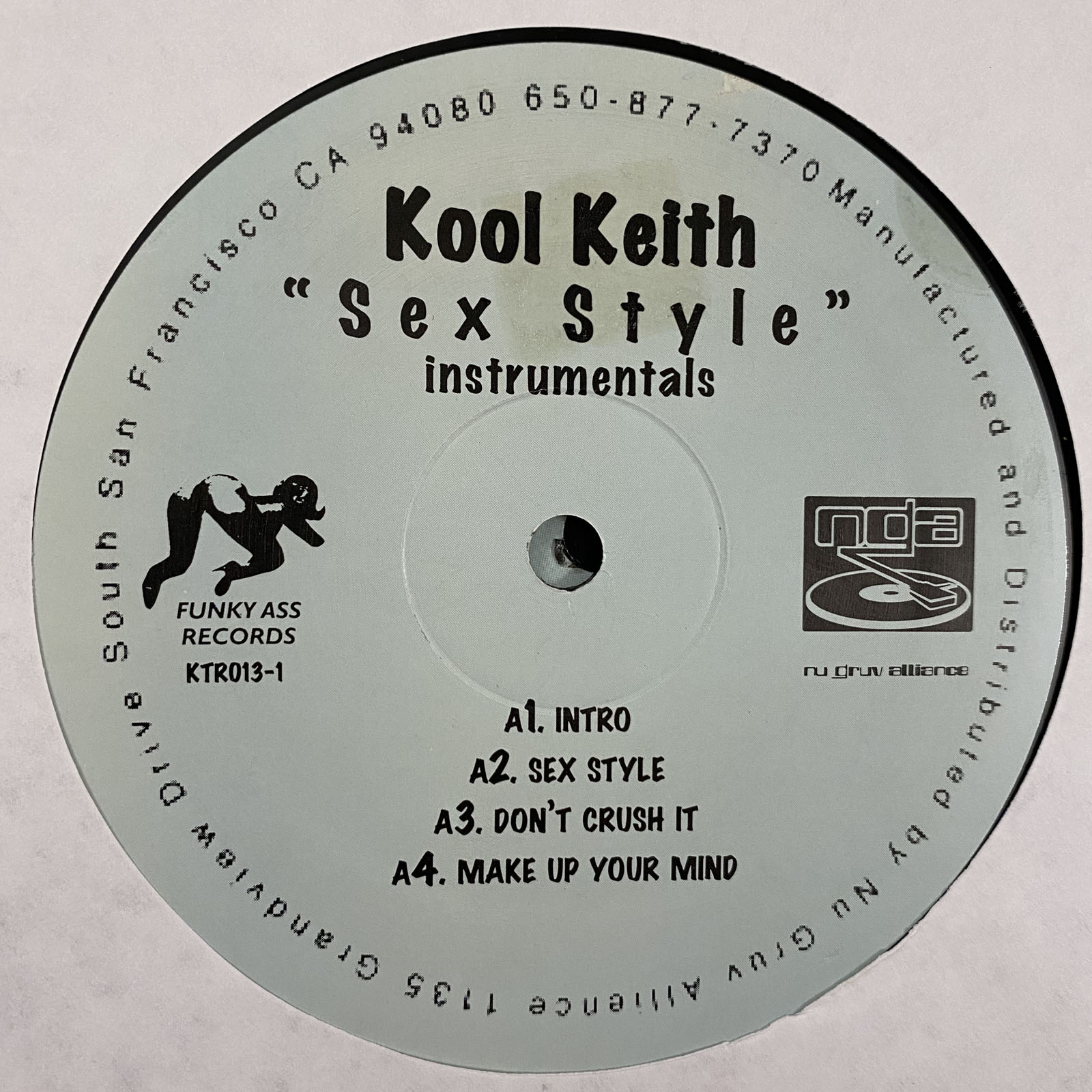 KOOL KEITH - SEX STYLE (INSTRUMENTALS) (VINYL 2LP) 1997!! RARE