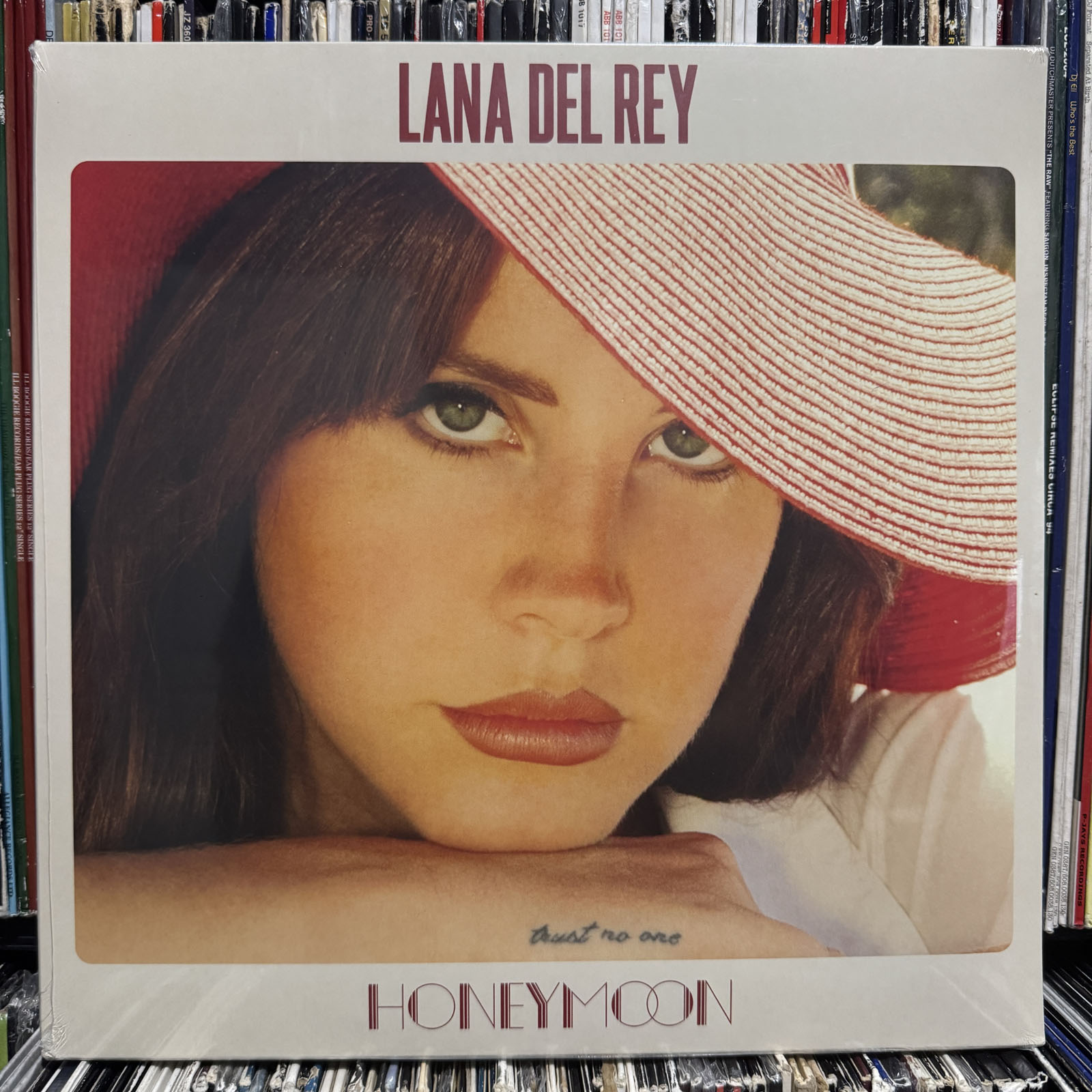 LANA DEL REY - HONEYMOON (RED VINYL 2LP) 2015 RARE ALTERNATE COVER