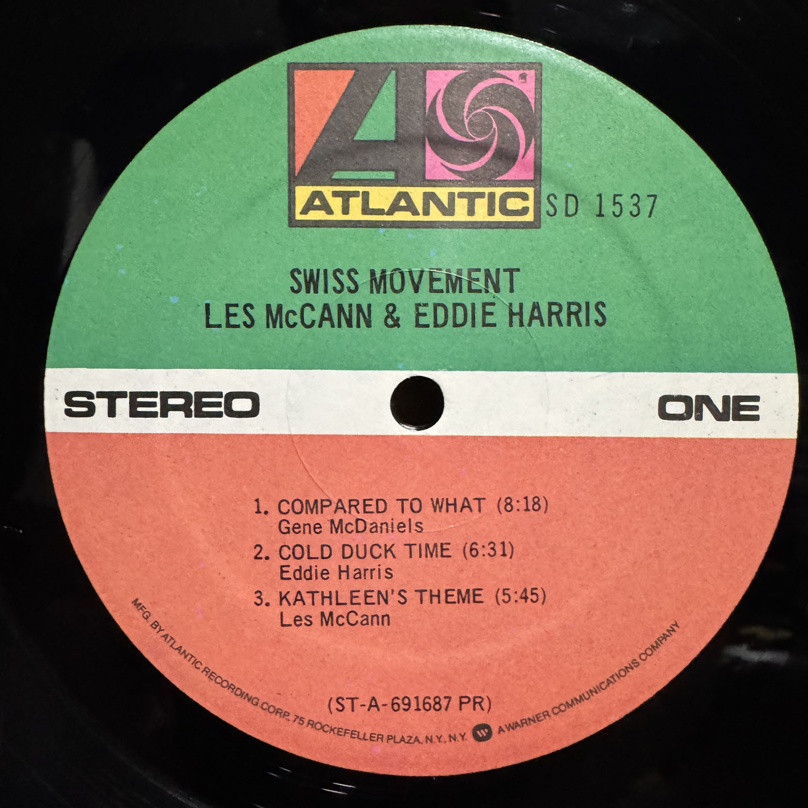LES MCCANN & EDDIE HARRIS - SWISS MOVEMENT / MONTREUX JAZZ