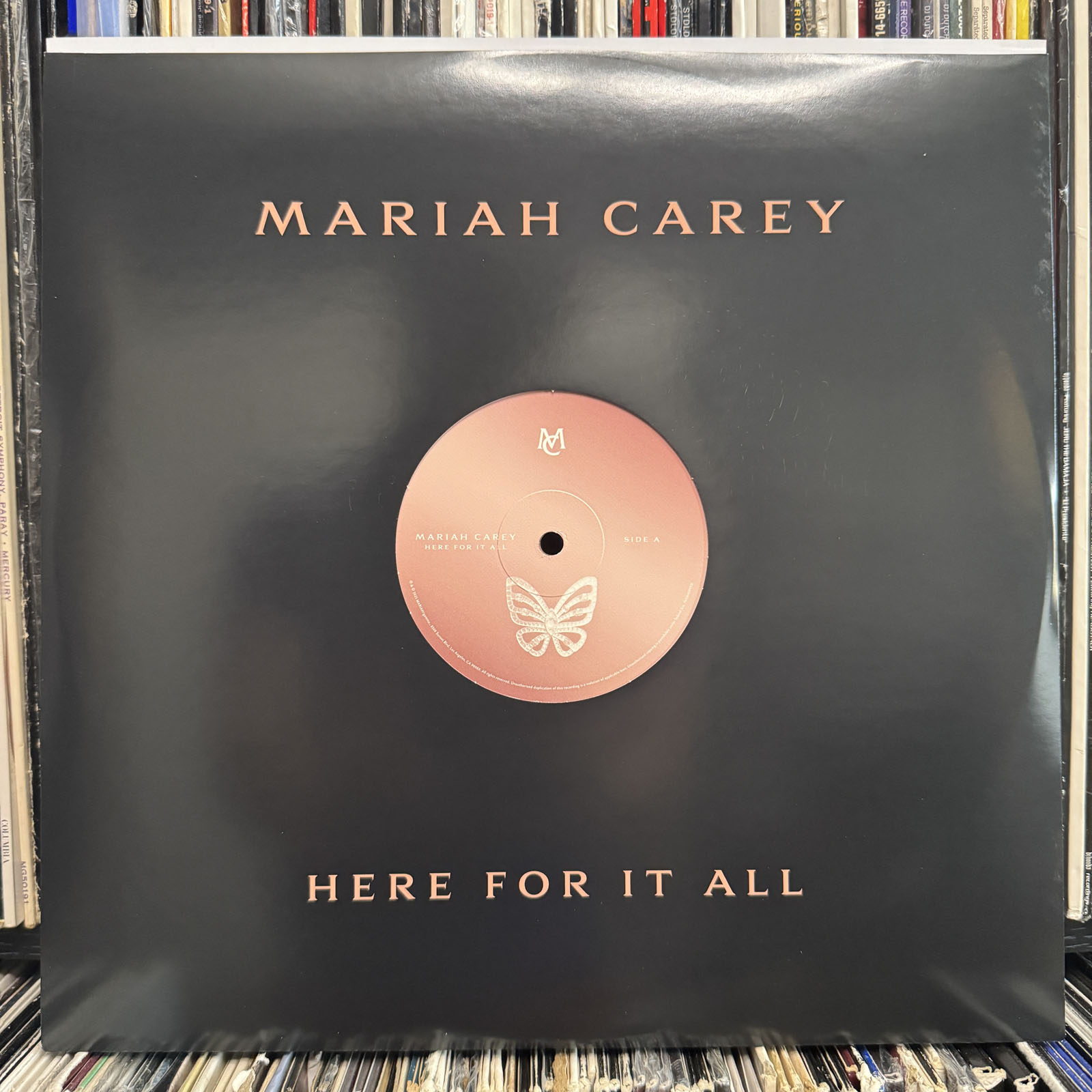 Mariah Carey　Here For It All　LP　レコード　限定盤 MARIAH CAREY / HERE FOR IT ALL (国内流通仕様LP) [LP - MCHFIA001J