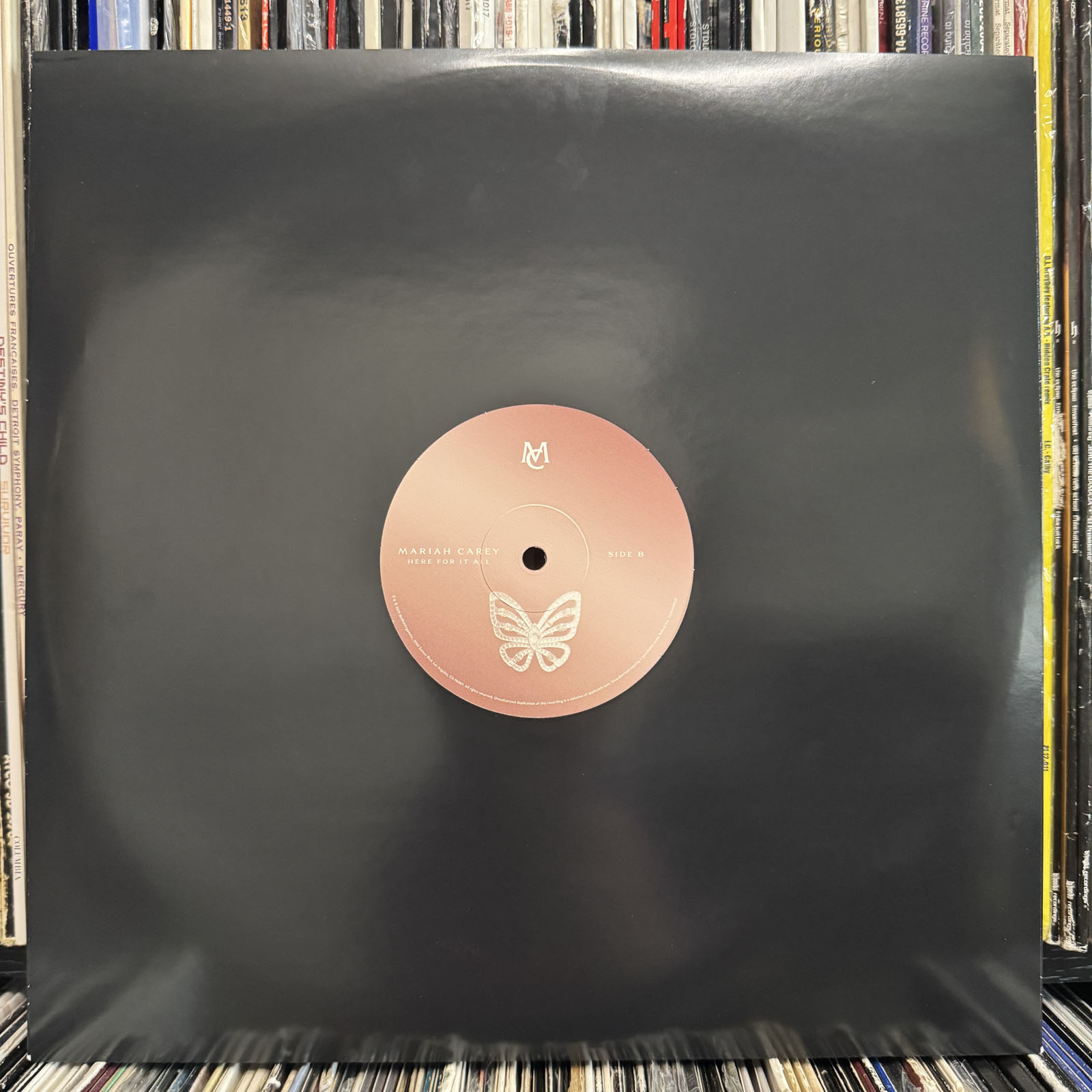 MARIAH CAREY - HERE FOR IT ALL (BLUSH VINYL 2LP) 2025!! SIGNED