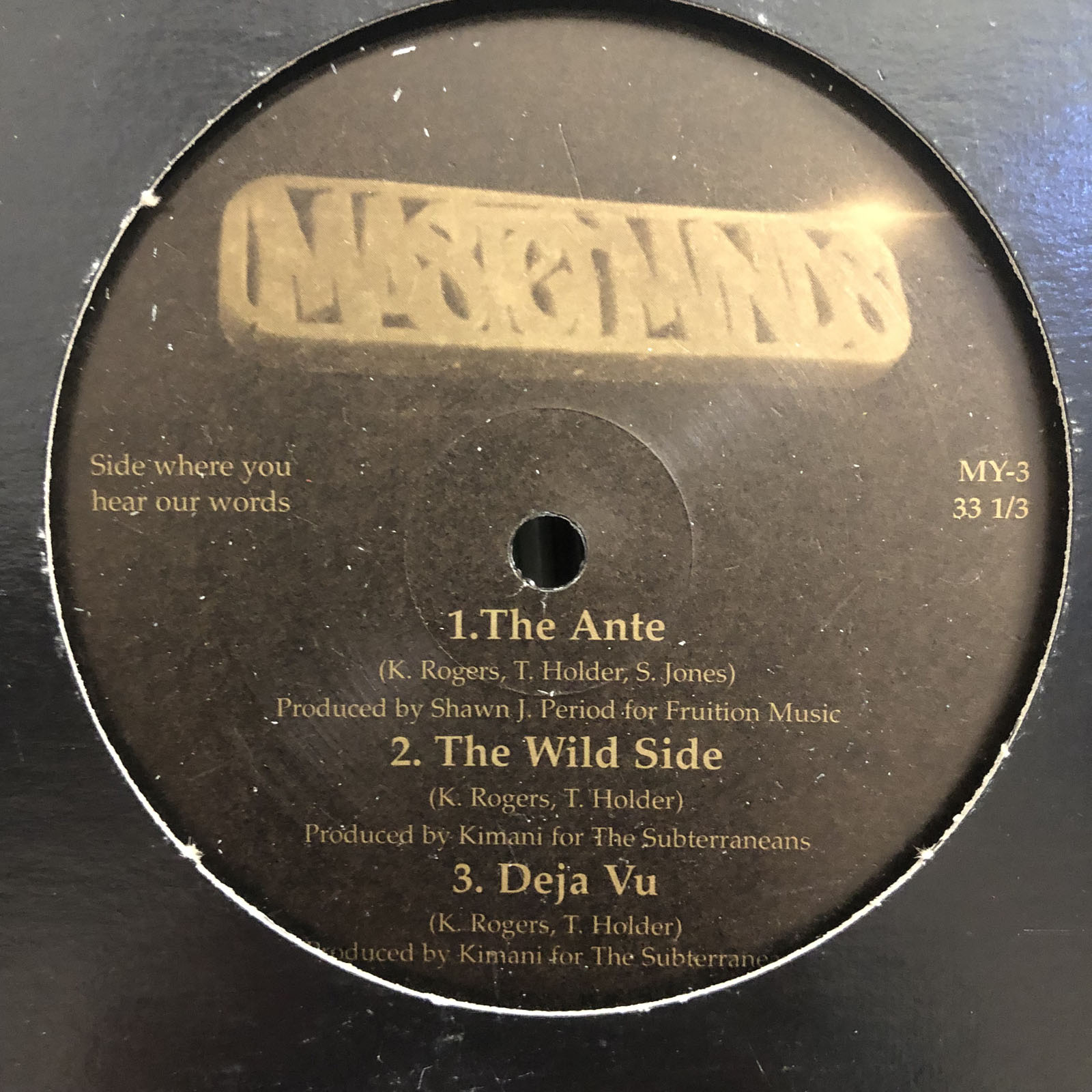 MASTERMINDS - THE ANTE / THE WILD SIDE / DEJA VU (12
