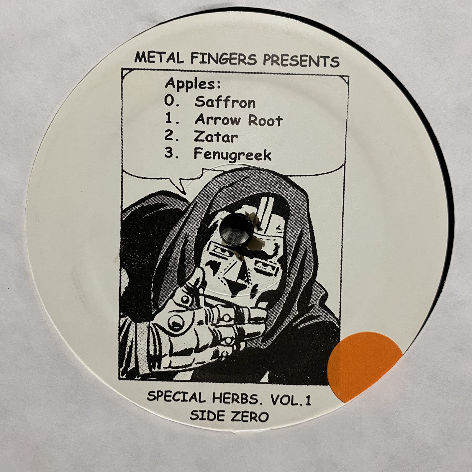 MF DOOM - METAL FINGERS PRESENTS SPECIAL HERBS, VOL 1 (VINYL