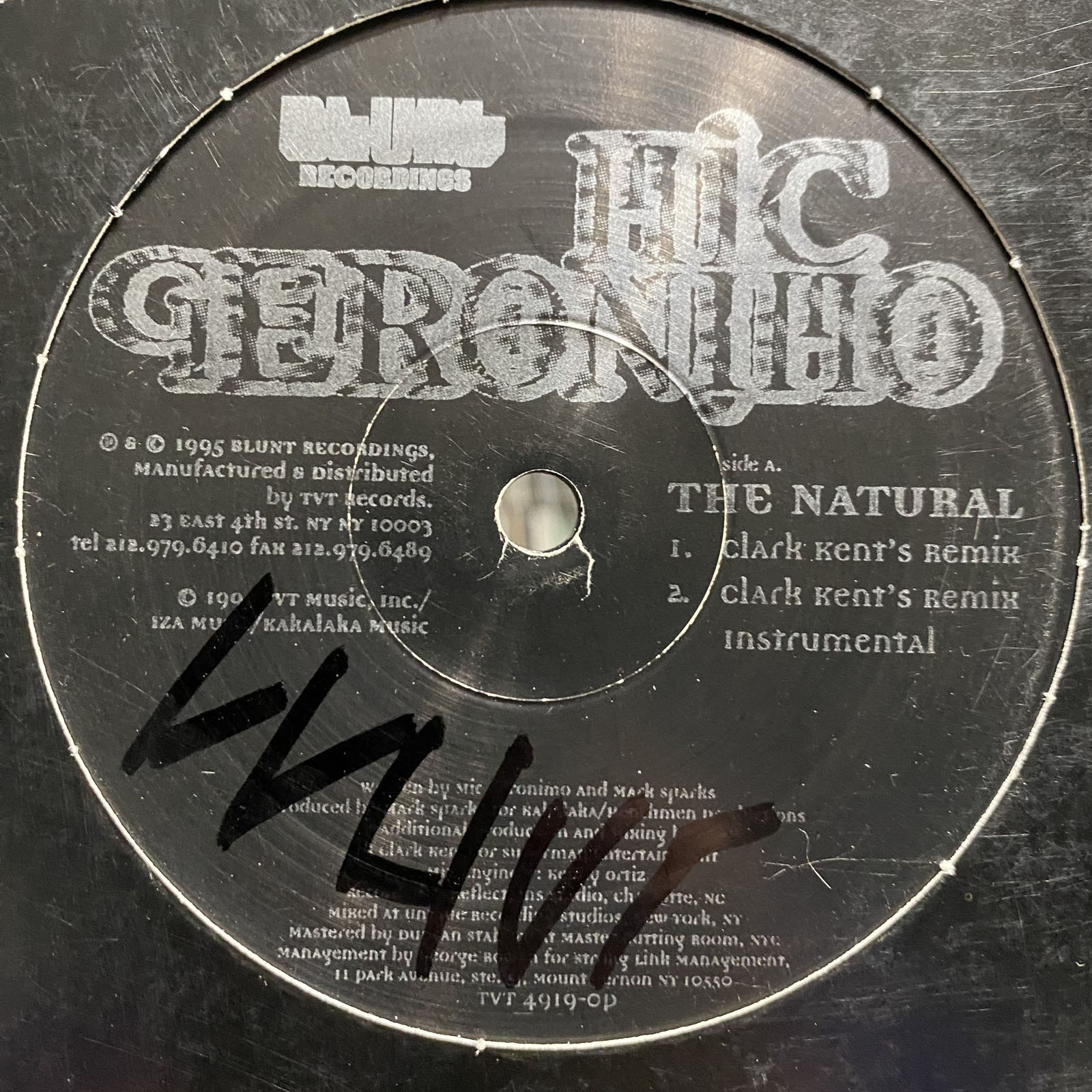 MIC GERONIMO - THE NATURAL (DJ CLARK KENT REMIXES) (12