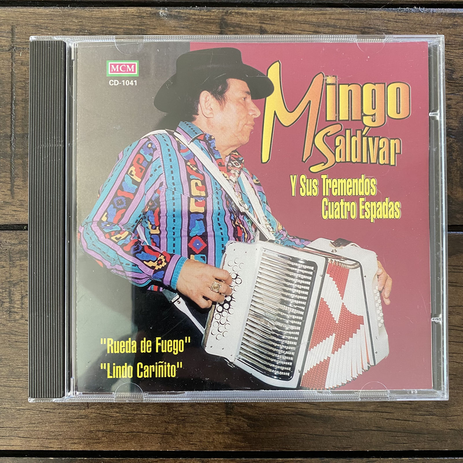 MINGO SALDIVAR Y SUS TREMENDOS CUATRO ESPADAS (CD) 1994