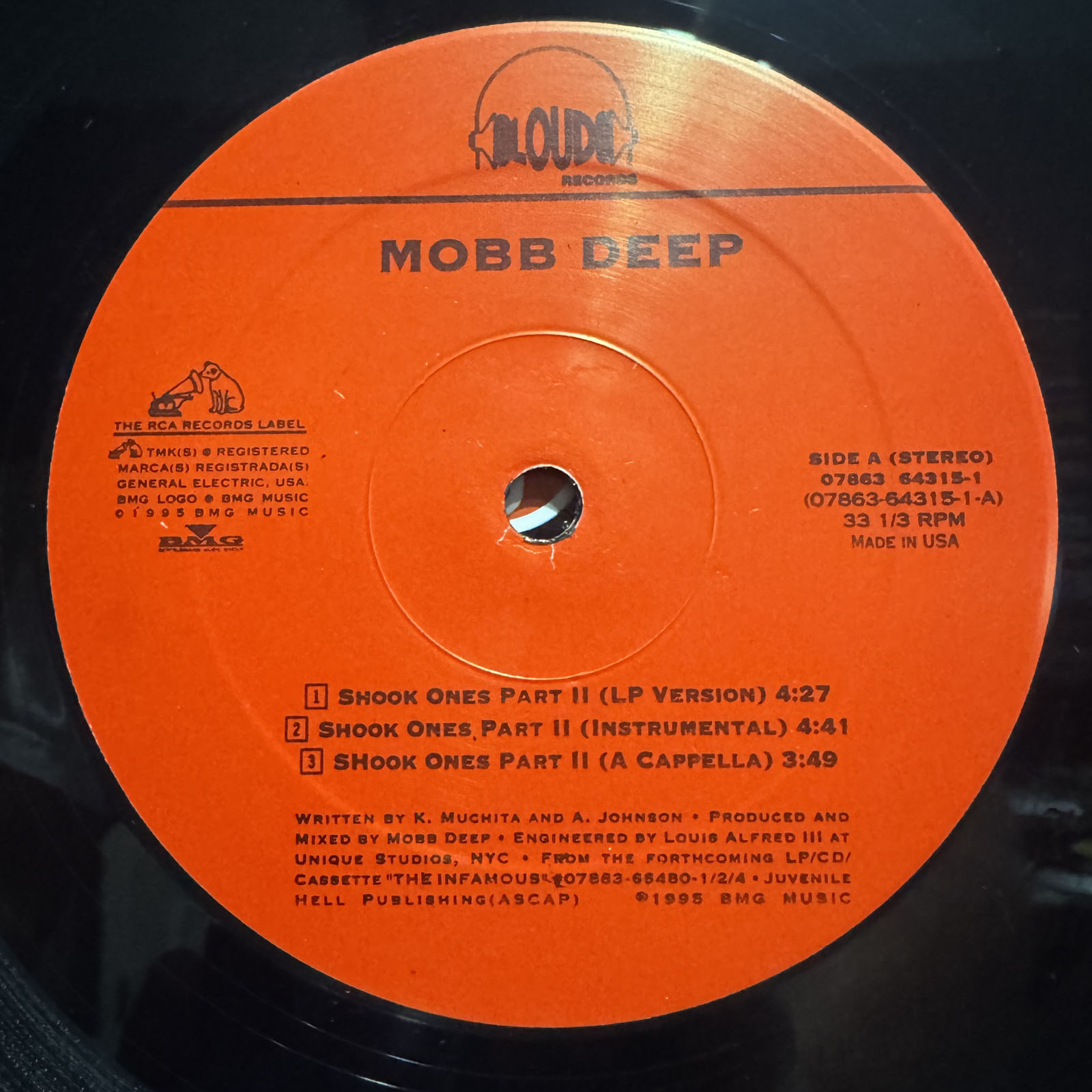 MOBB DEEP - SHOOK ONES PT II (+ORIGINAL) (12