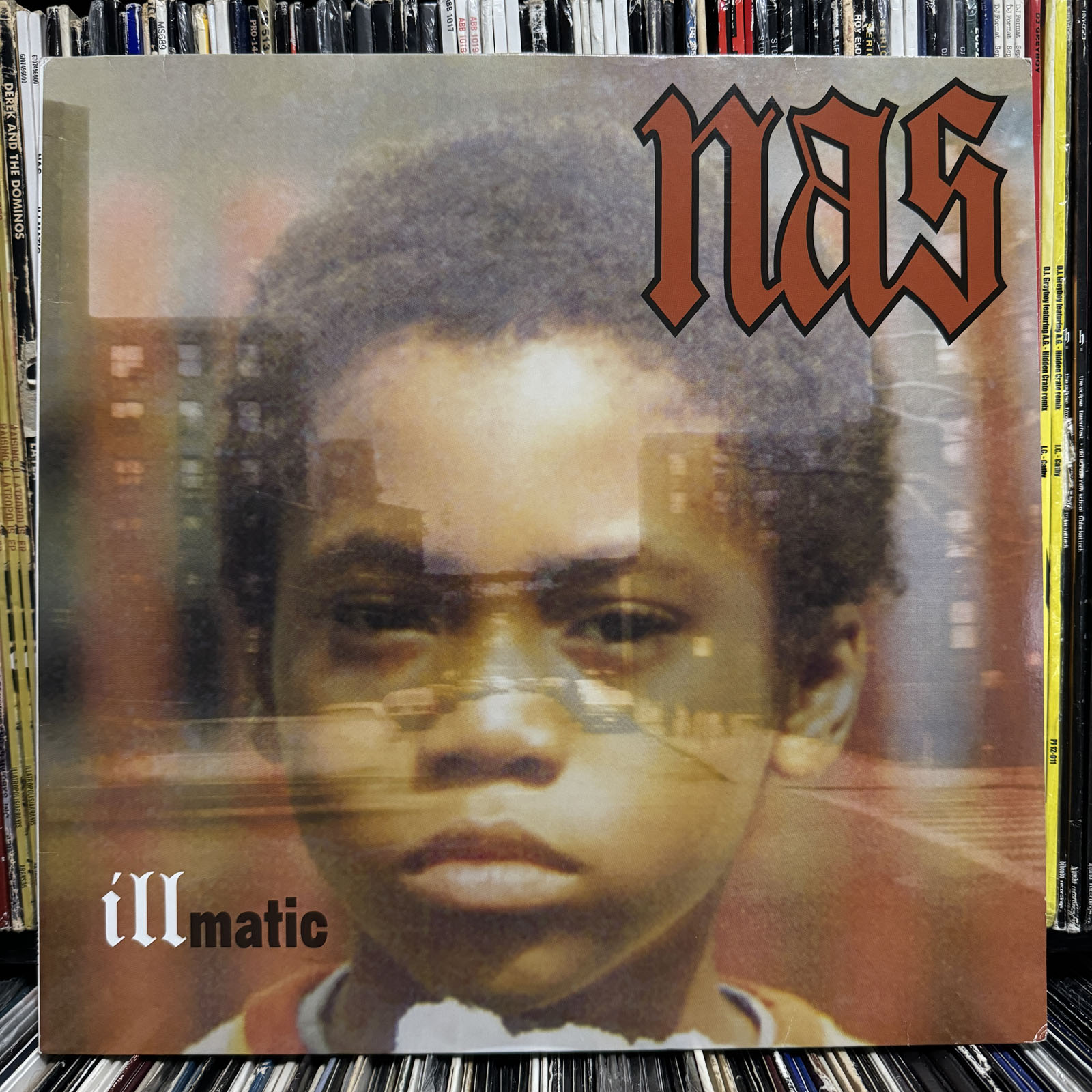 NAS - ILLMATIC (VINYL LP) 1994 / 2006!! RARE!! DJ PREMIER + PETE