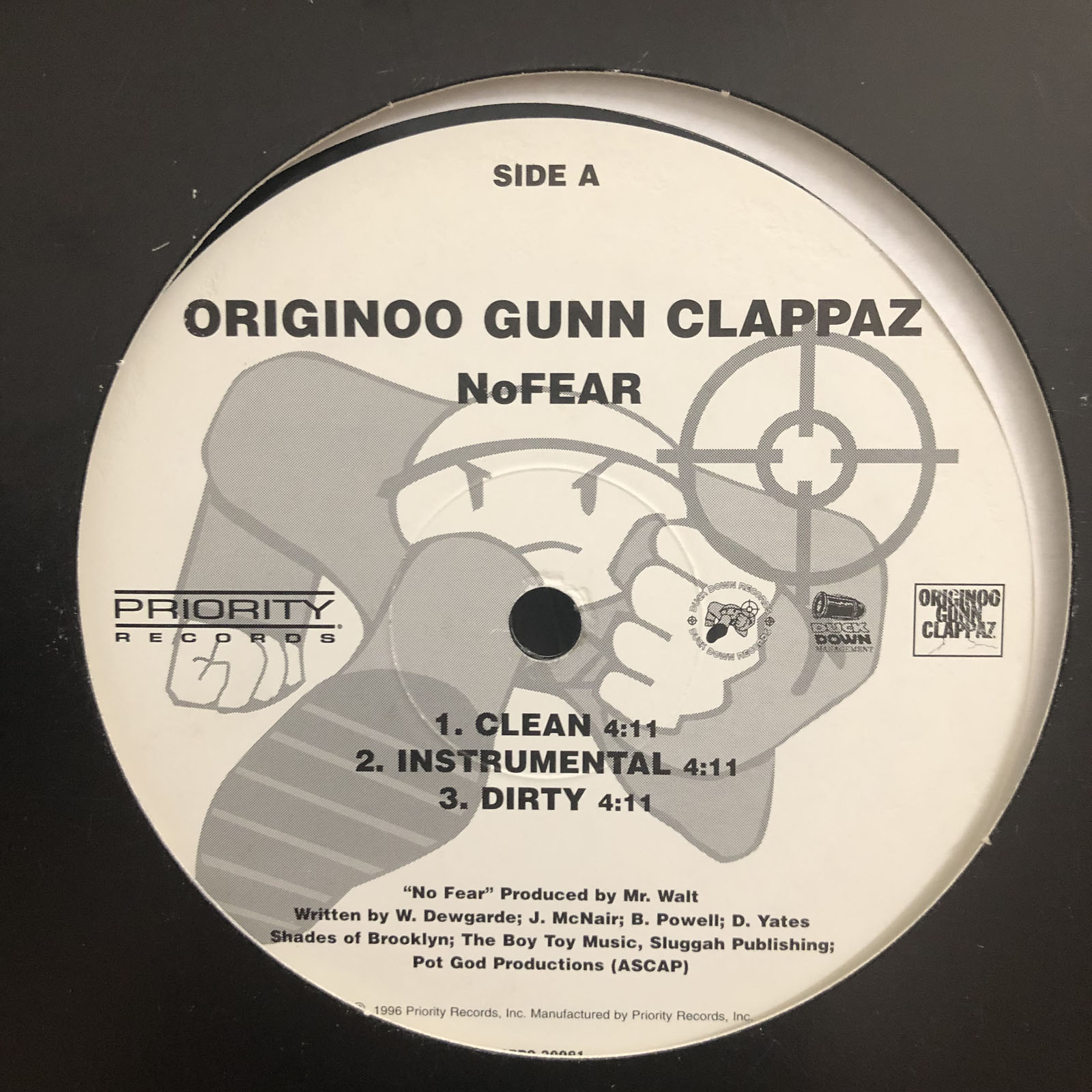 O.G.C. (ORIGINOO GUNN CLAPPAZ) - NO FEAR / DA STORM (12