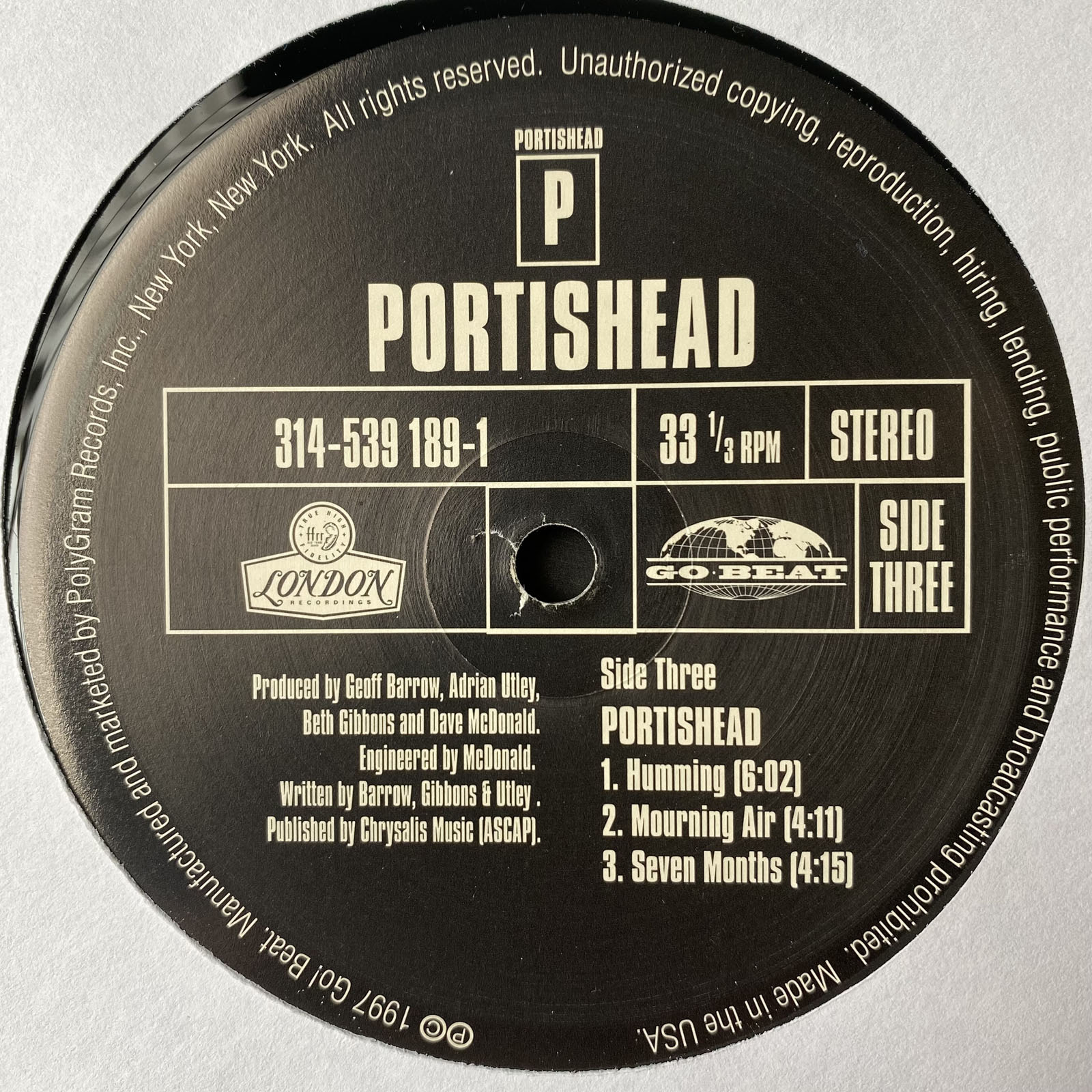 Portishead ポーティスヘッド LPレコード k1854__24994.1471990187.jpg?c=