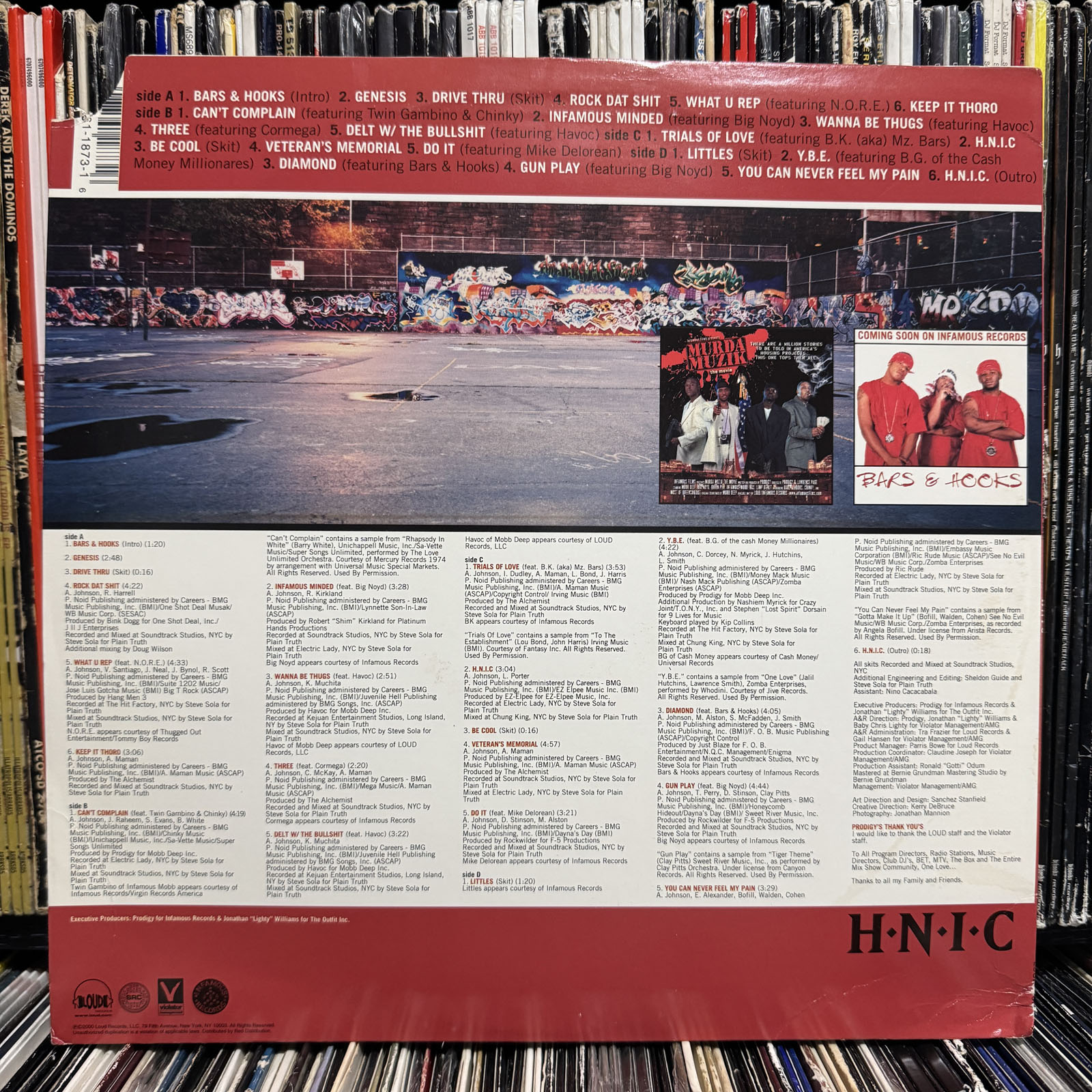 PRODIGY (MOBB DEEP) - H.N.I.C. (VINYL 2LP) 2000!!! RARE