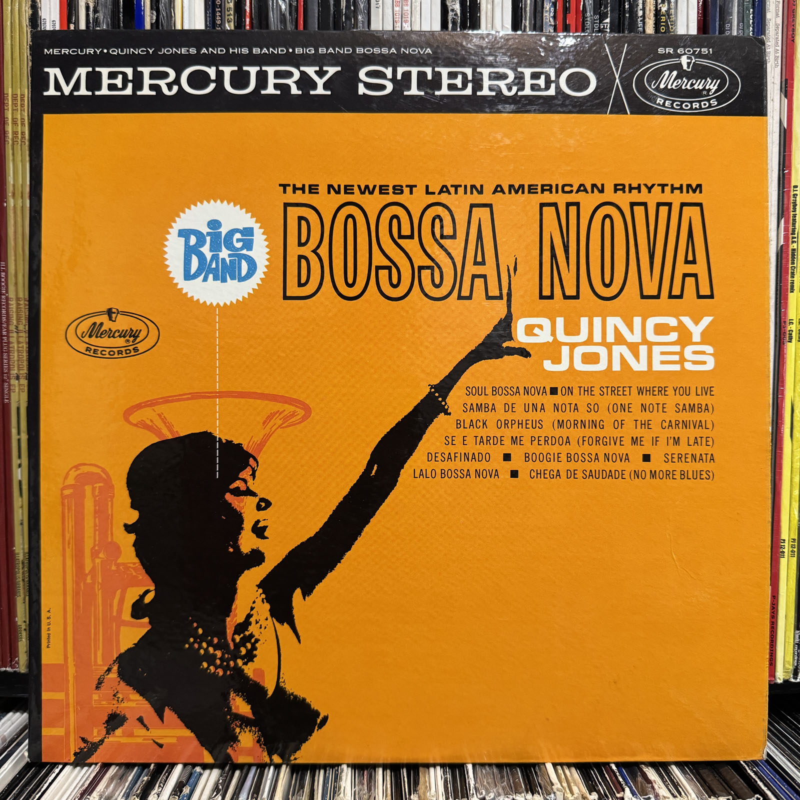 QUINCY JONES - BIG BAND BOSSA NOVA (VINYL LP) 1962!! RARE