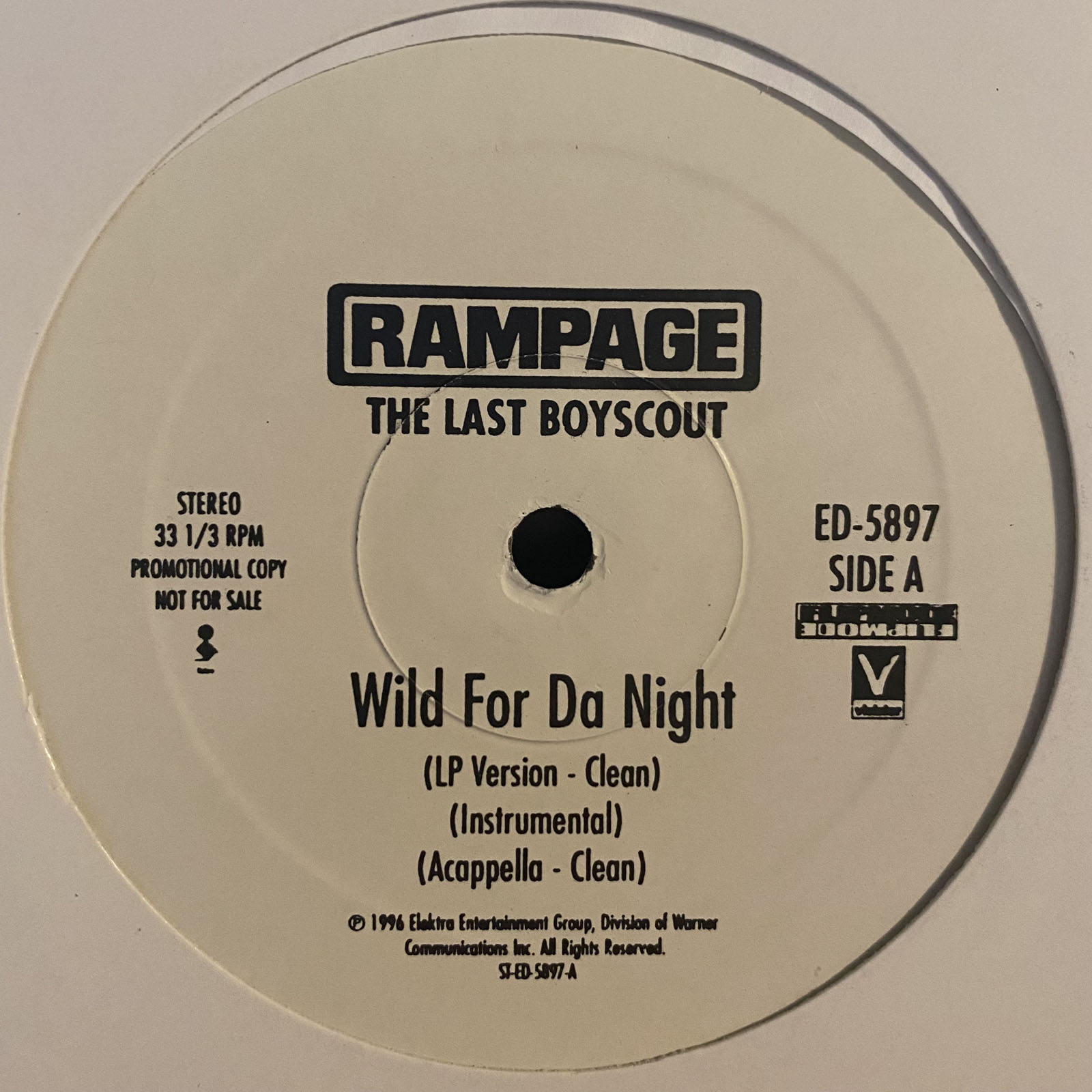 RAMPAGE + BUSTA RHYMES - WILD FOR DA NIGHT (12