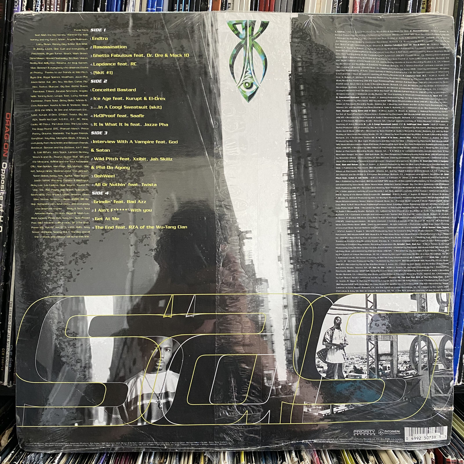 RAS KASS - RASASSINATION (VINYL 2LP) 1998!! RARE!! DR. DRE +