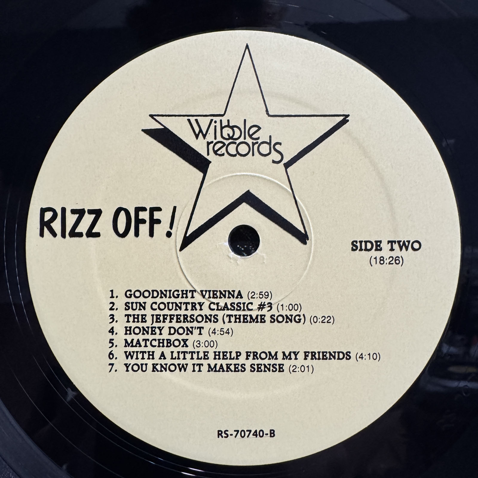 RINGO STARR - RIZZ OFF! 14 FAB GEAR RARE TRACKS (VINYL LP