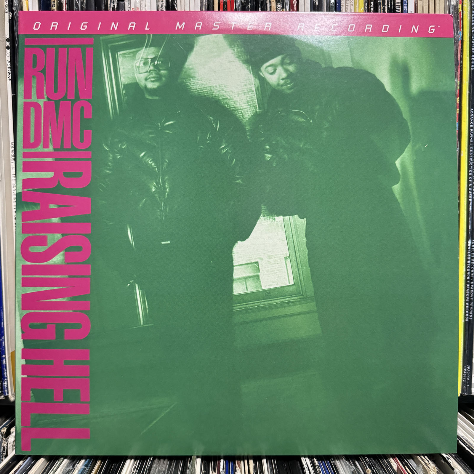 RUN DMC - RAISING HELL (ORIGINAL MASTER RECORDING VINYL 2LP) 1986