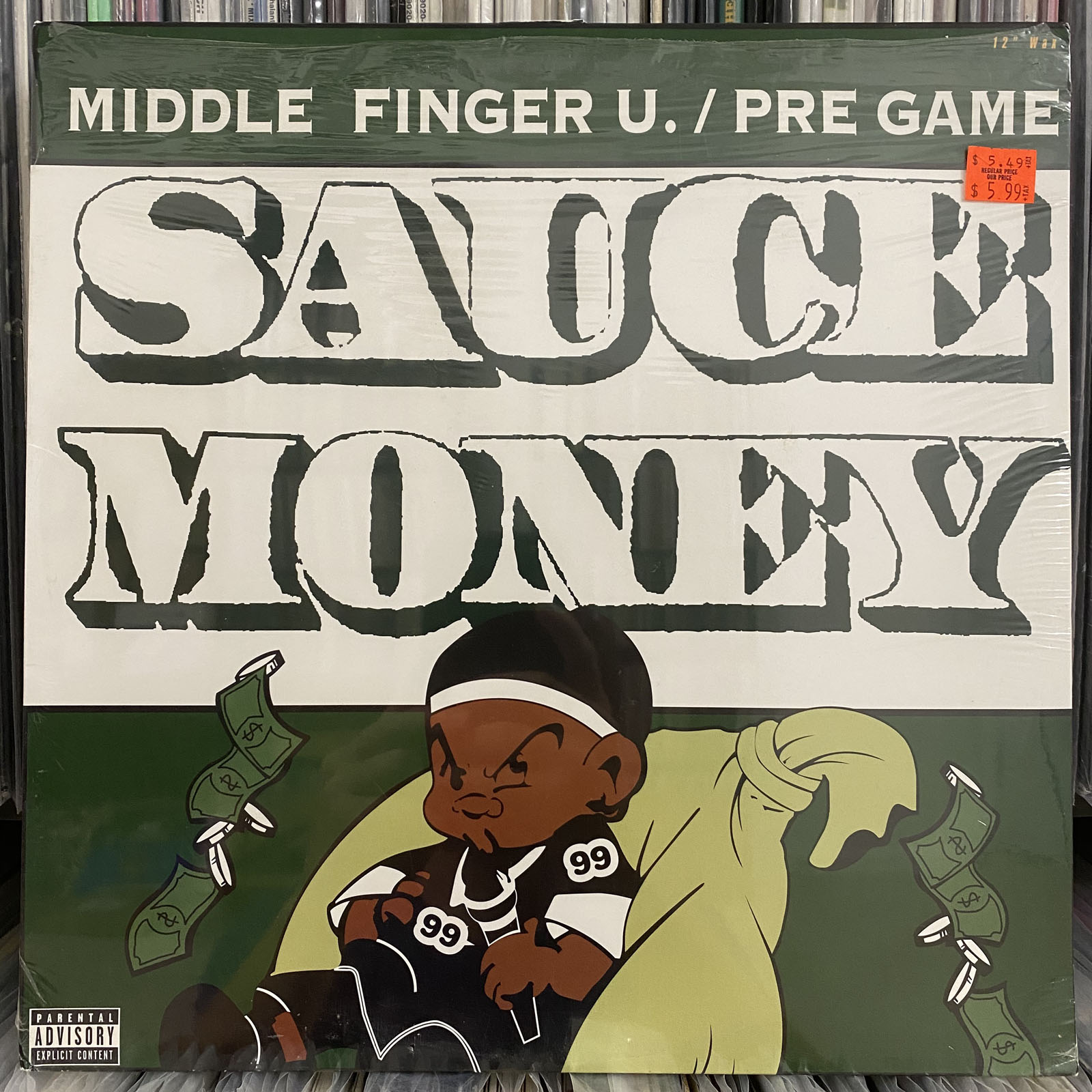 SAUCE MONEY + JAY-Z - MIDDLE FINGER U / PRE-GAME (12