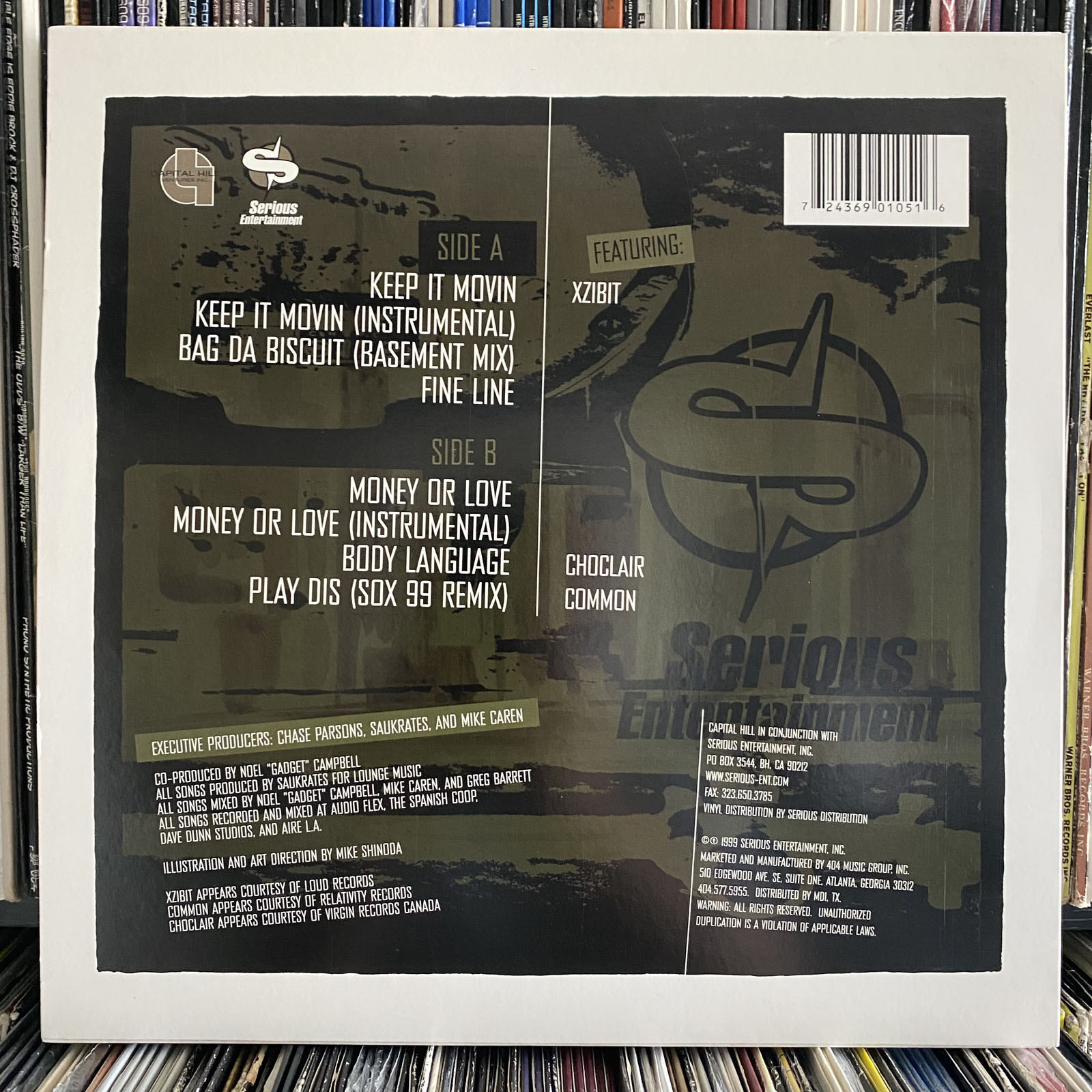 SAUKRATES - THE UNDERGROUND TAPES VOL 1 (VINYL EP) 1999!!! RARE