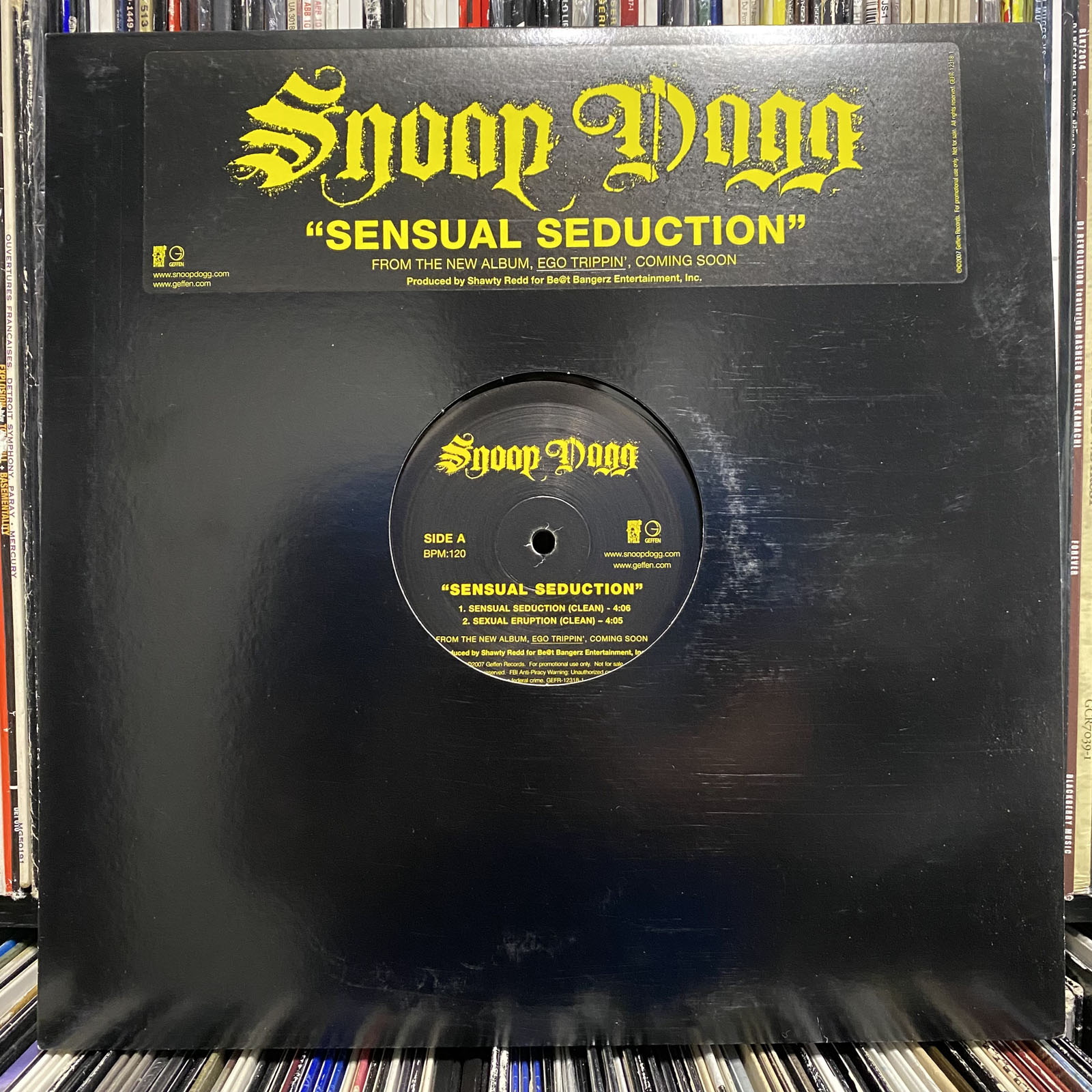 SNOOP DOGG - SENSUAL SEDUCTION / SEXUAL ERUPTION (12