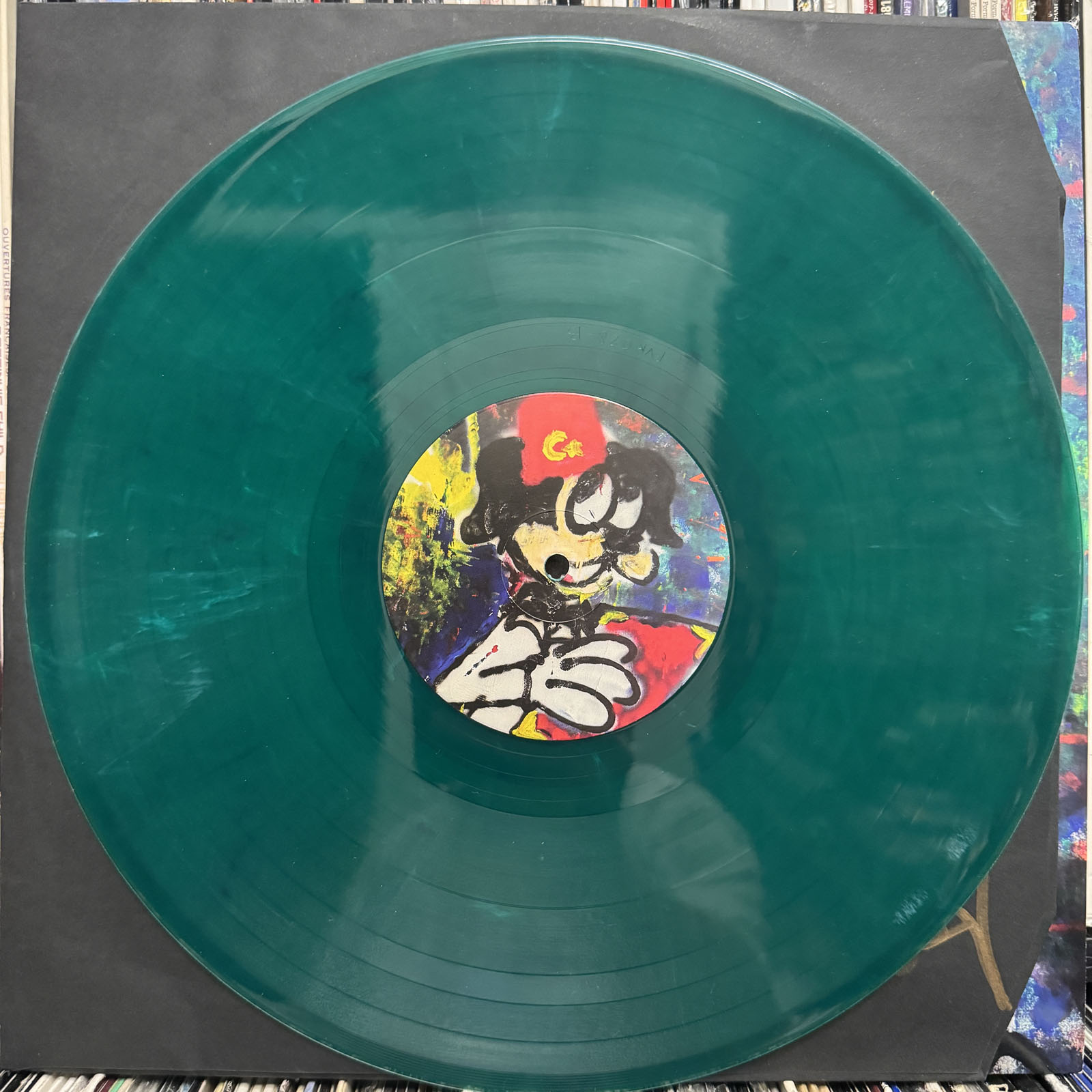 STARKER + AL.DIVINO - SECRETS (GREEN VINYL LP) 2020 RARE + SIGNED