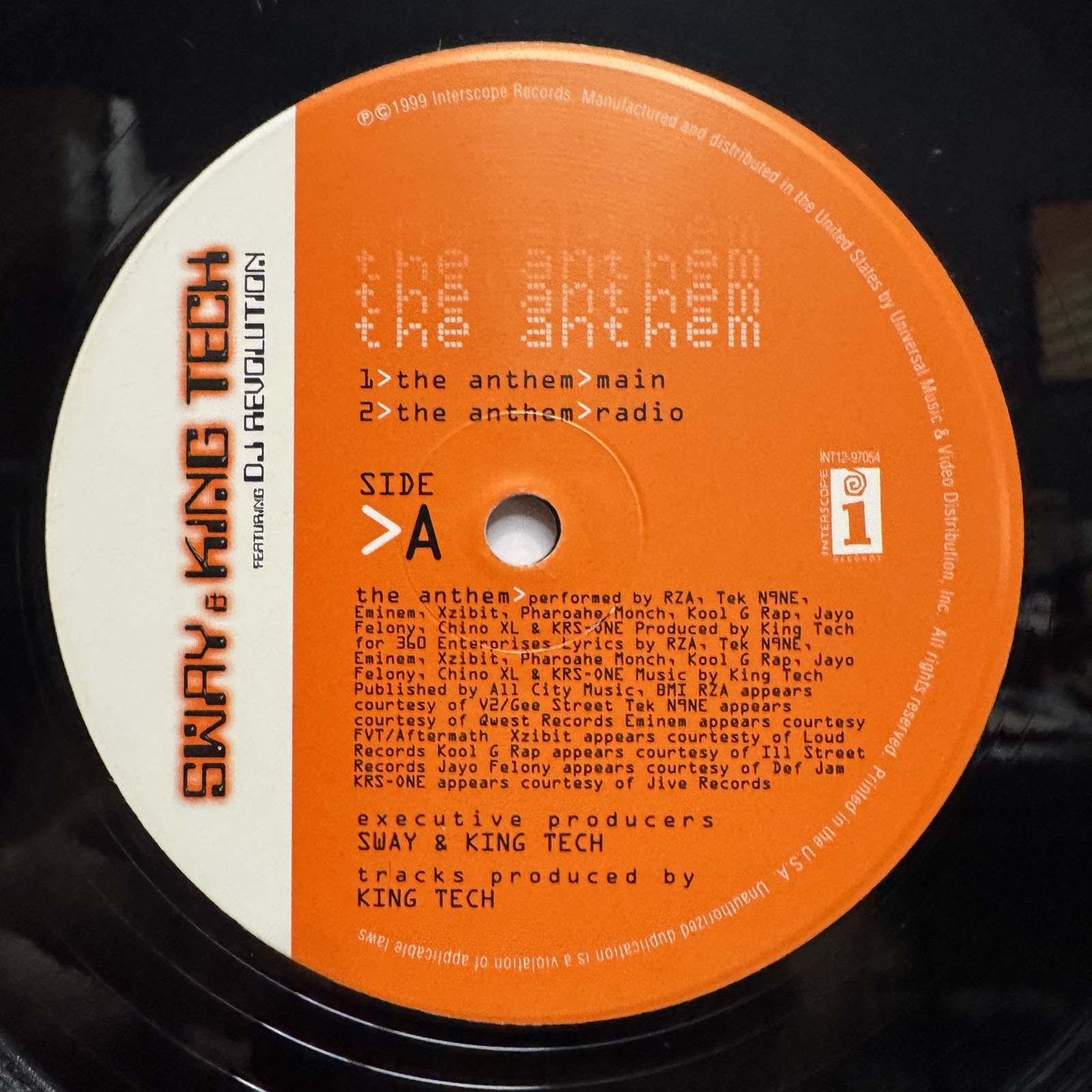SWAY & KING TECH - THE ANTHEM (12
