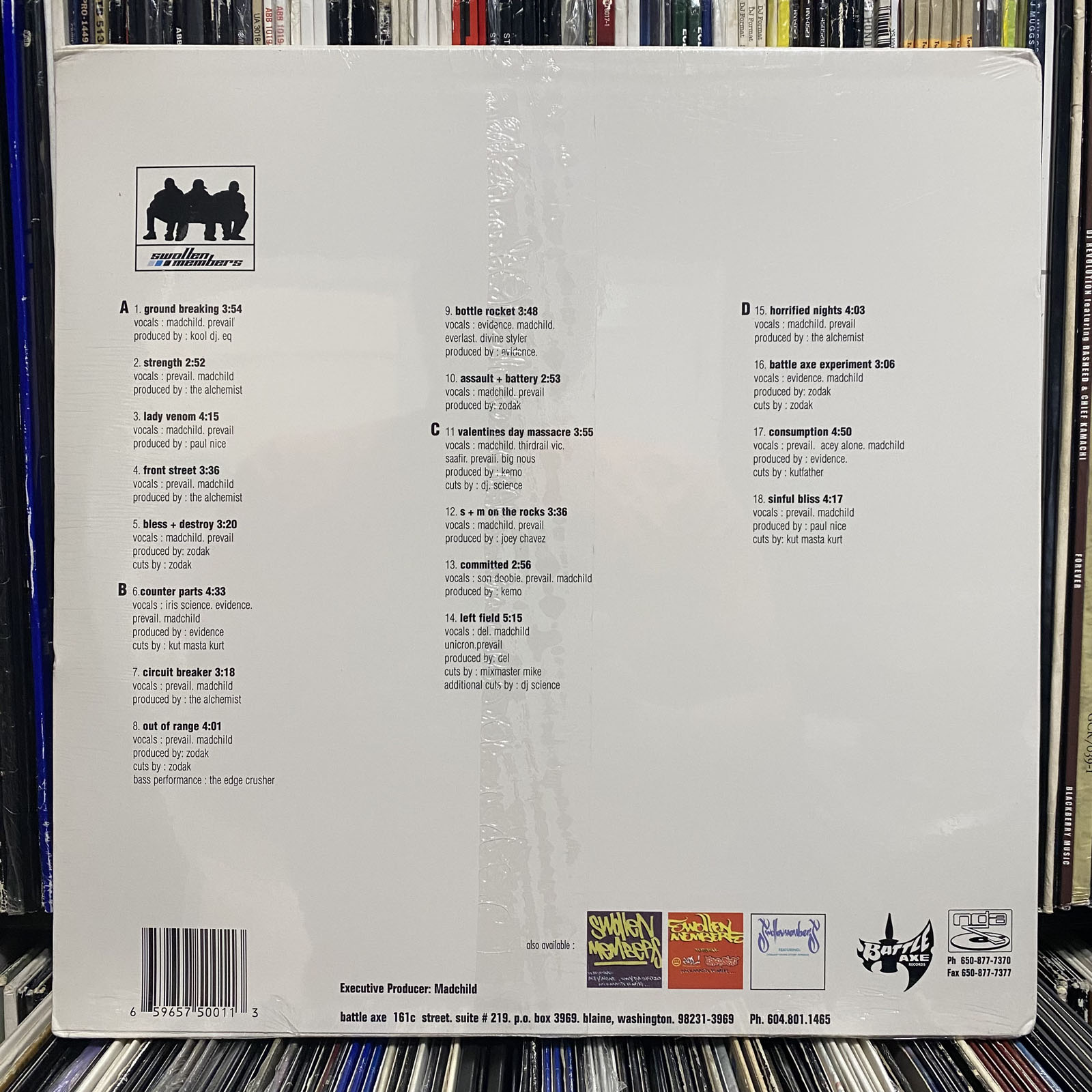 ヒップホップ+ラップ Swollen Members Balance 2LP Record SWOLLEN MEMBERS - BALANCE (VINYL 2LP) 1999!! RARE!!! DILATED