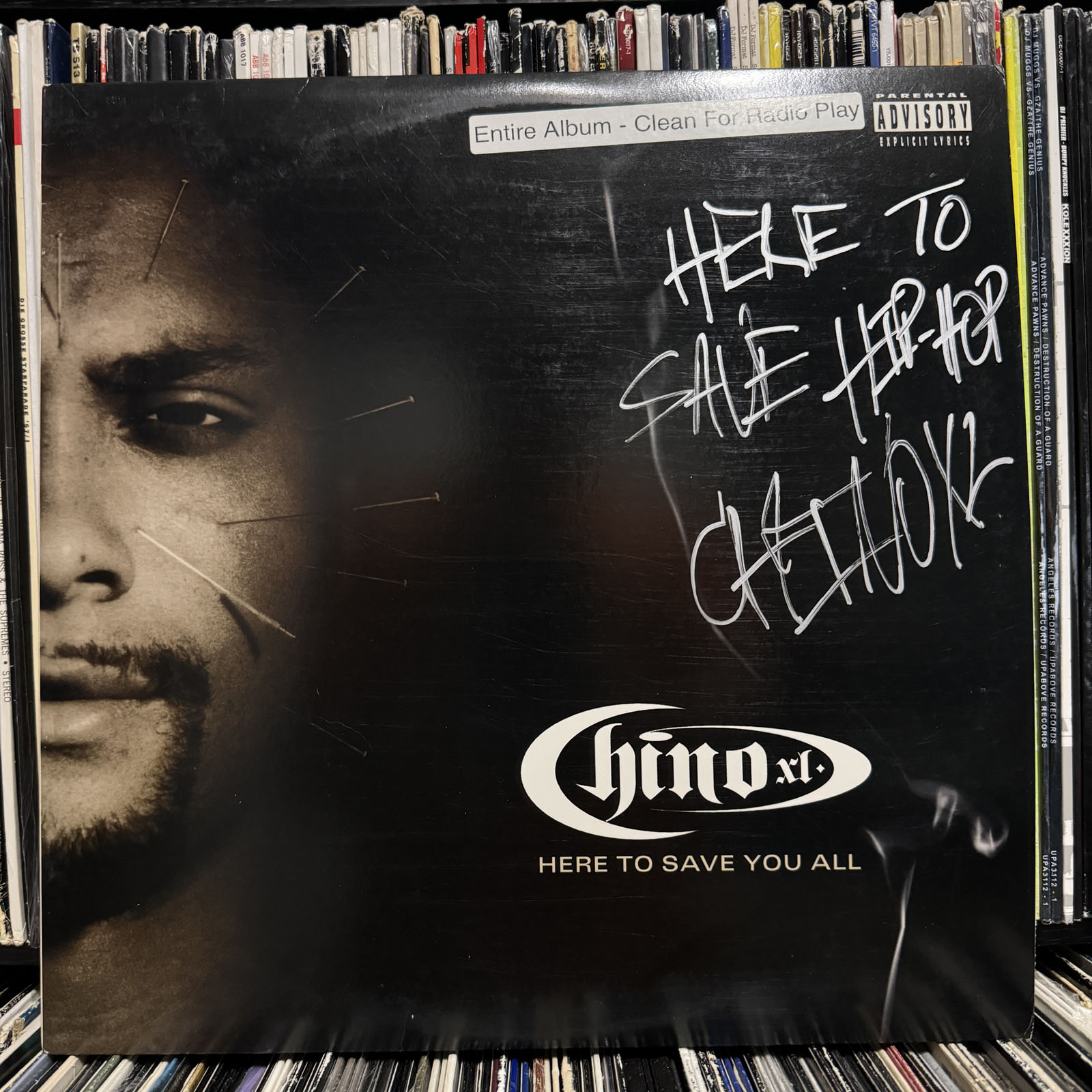 CHINO XL - HERE TO SAVE YOU ALL (VINYL 2LP) 1996!! RARE!! RAS KASS
