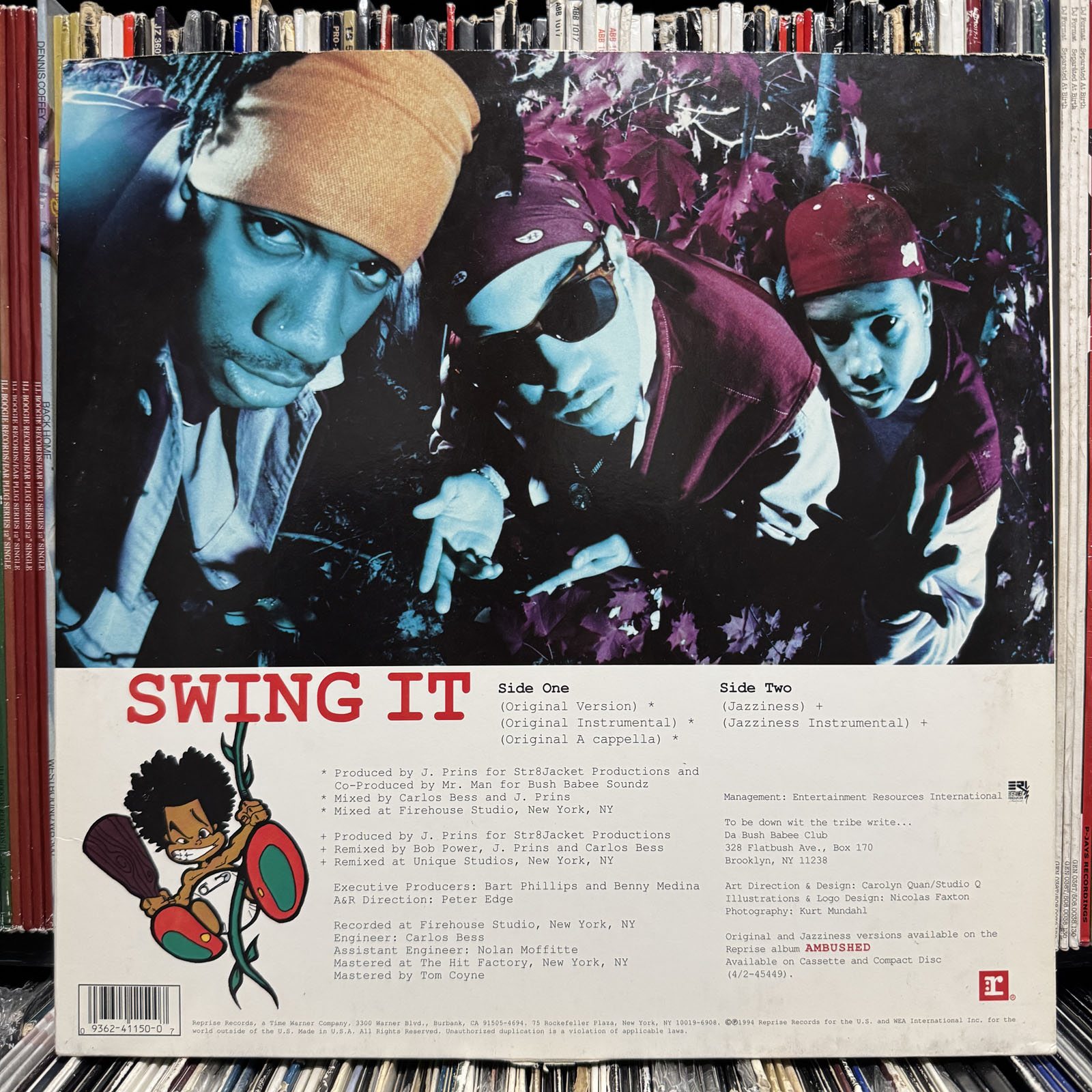 DA BUSH BABEES - SWING IT (+JAZZINESS REMIX) (12