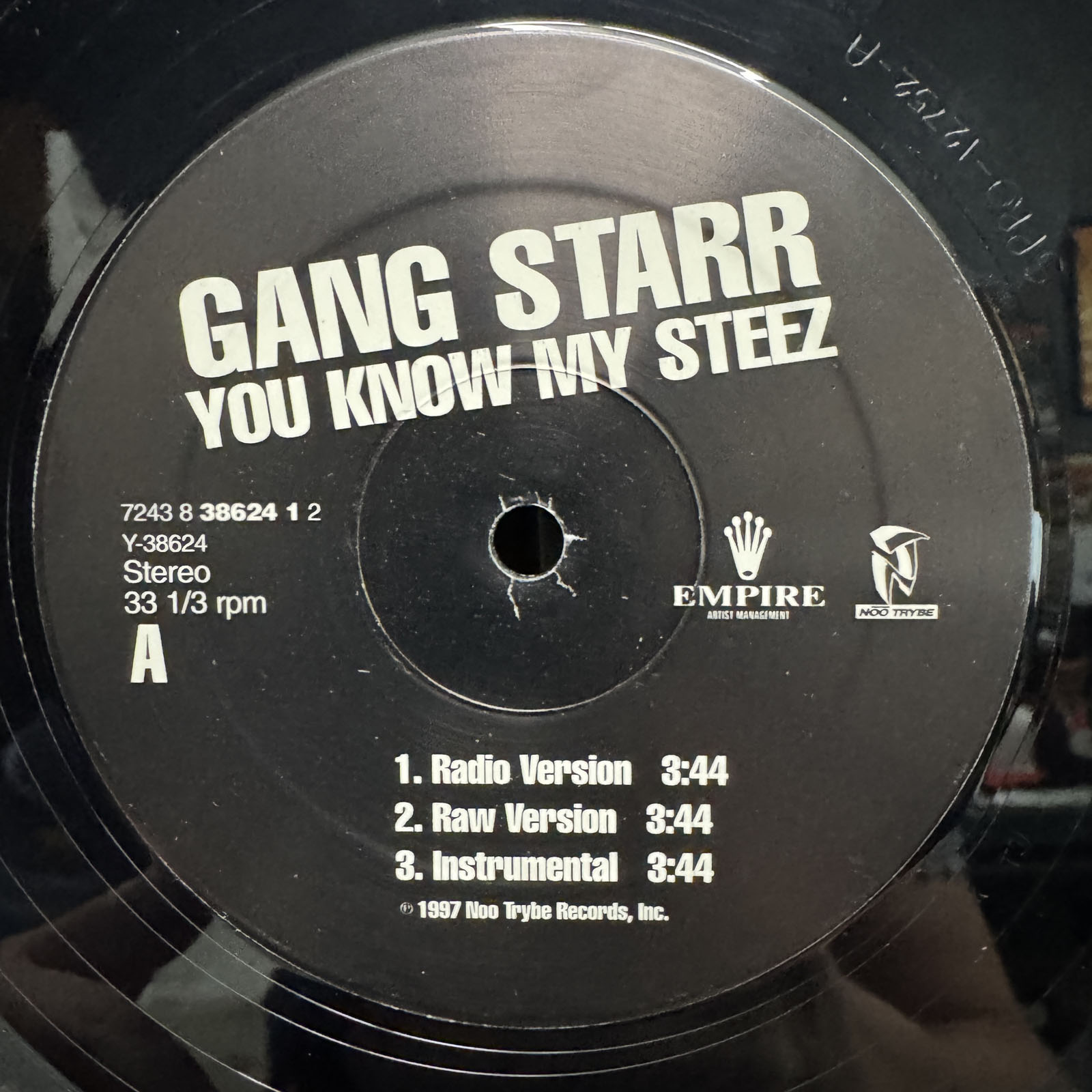 GANG STARR - YOU KNOW MY STEEZ / SO WASSUP?! (12