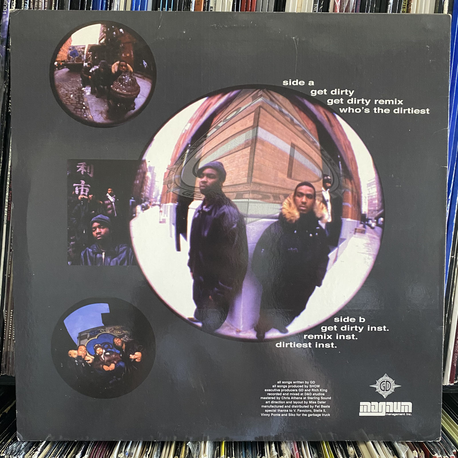 GHETTO DWELLAS - GET DIRTY / WHO'S THE DIRTIEST (12