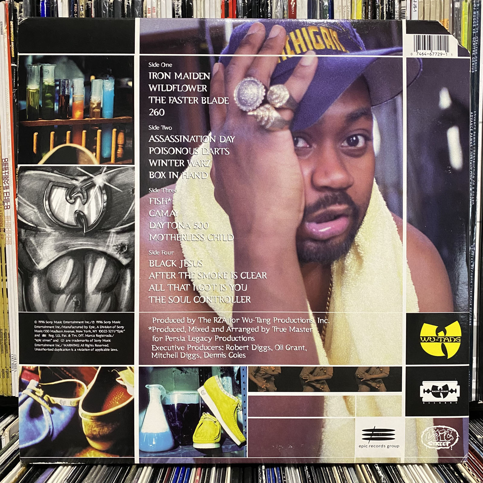 GHOSTFACE KILLAH - IRONMAN (VINYL 2LP) 1996!! RARE!!! RAEKWON +