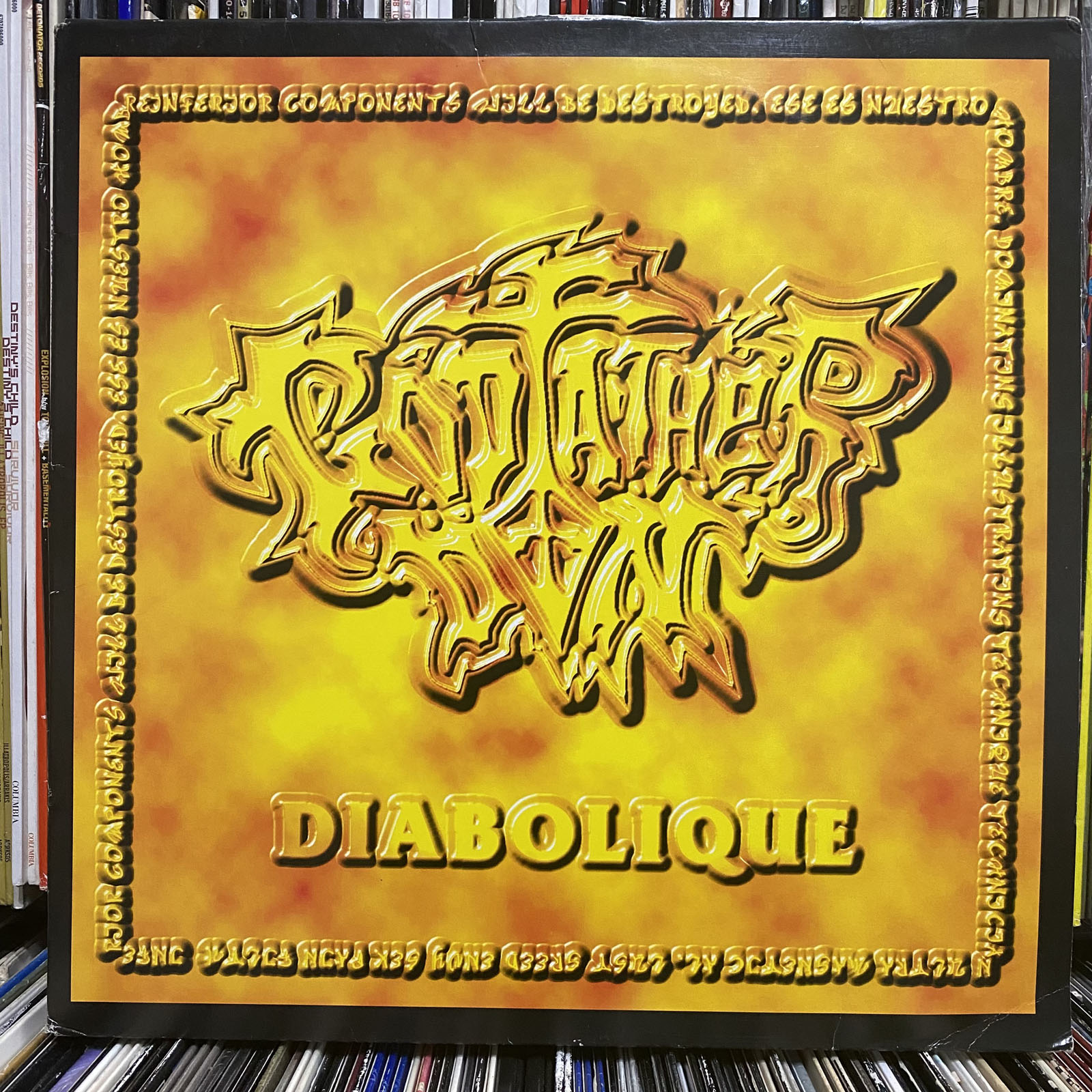 GODFATHER DON - DIABOLIQUE (VINYL 2LP) 1999!! RARE!! KOOL KEITH +