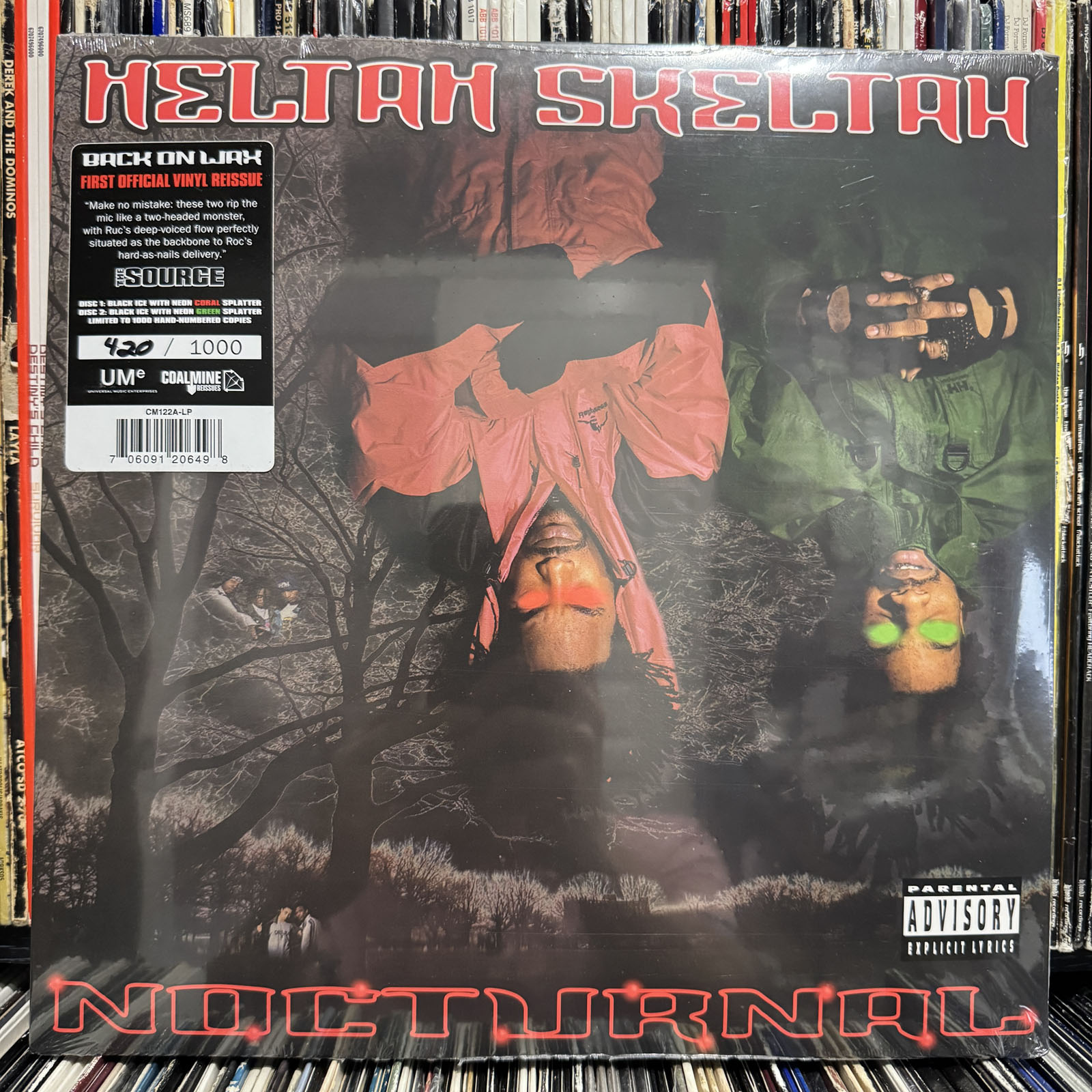 Heltah Skeltah – Nocturnal HELTAH SKELTAH - NOCTURNAL (VINYL 2LP) 1996 / 2024!! RARE